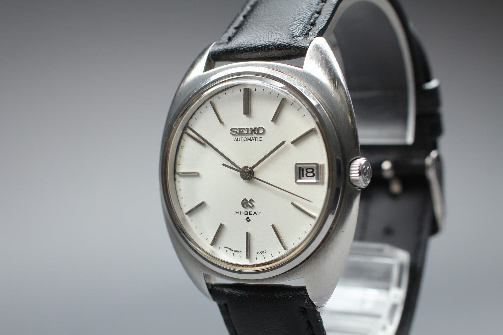 Vintage [Exc+5] Grand Seiko GS 5645-7000 Hi-Beat Automatic Men's Watch JAPAN