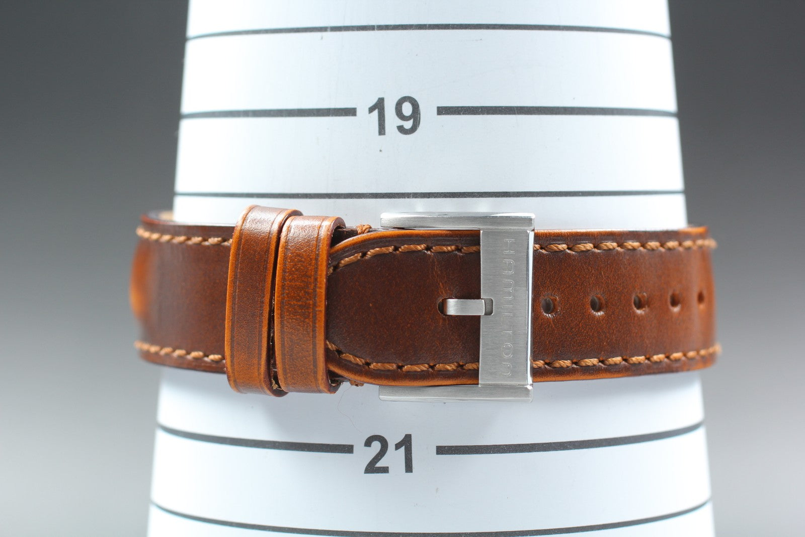 HAMILTON Jazzmaster Open Heart H326750 Blue Brown 39mm AT Men's Watch [Box]