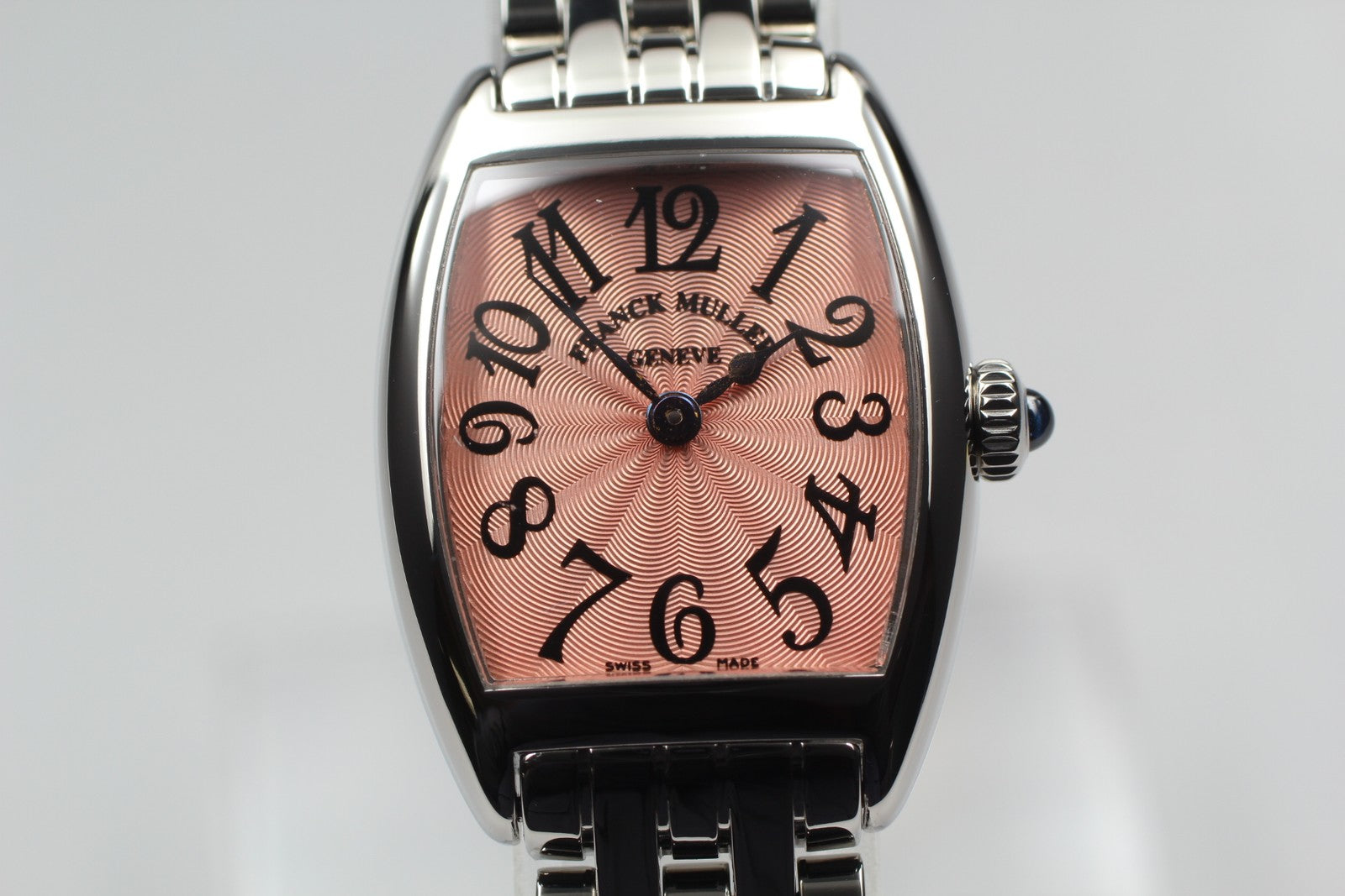 [Exc+5 Box] Franck Muller Tonneau Curvex 2251QZ 22mm Pink Women's  Quartz Watch