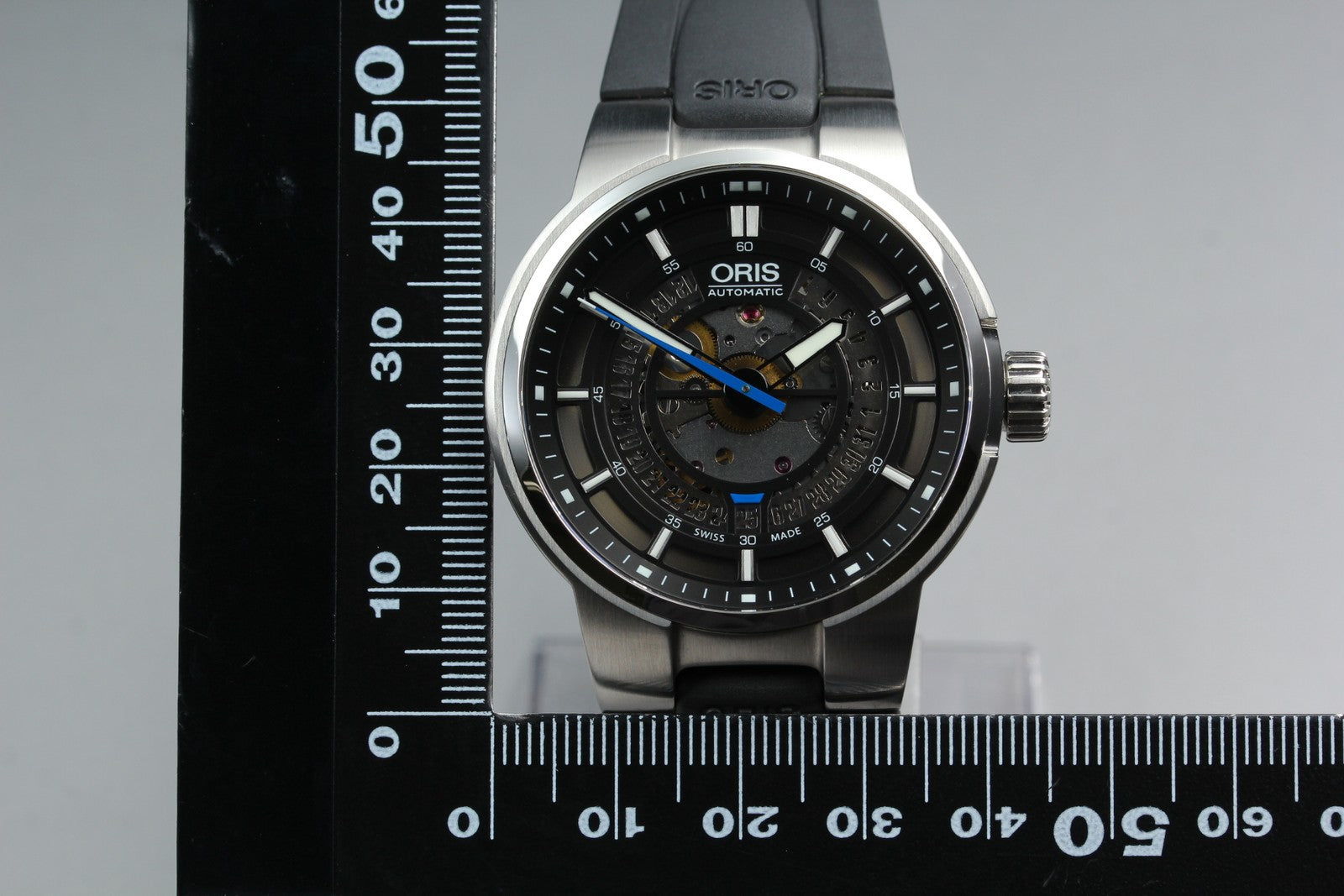 [Near MINT- Box] ORIS Williams Engine Date 7740 Black 42mm Automatic Men's Watch