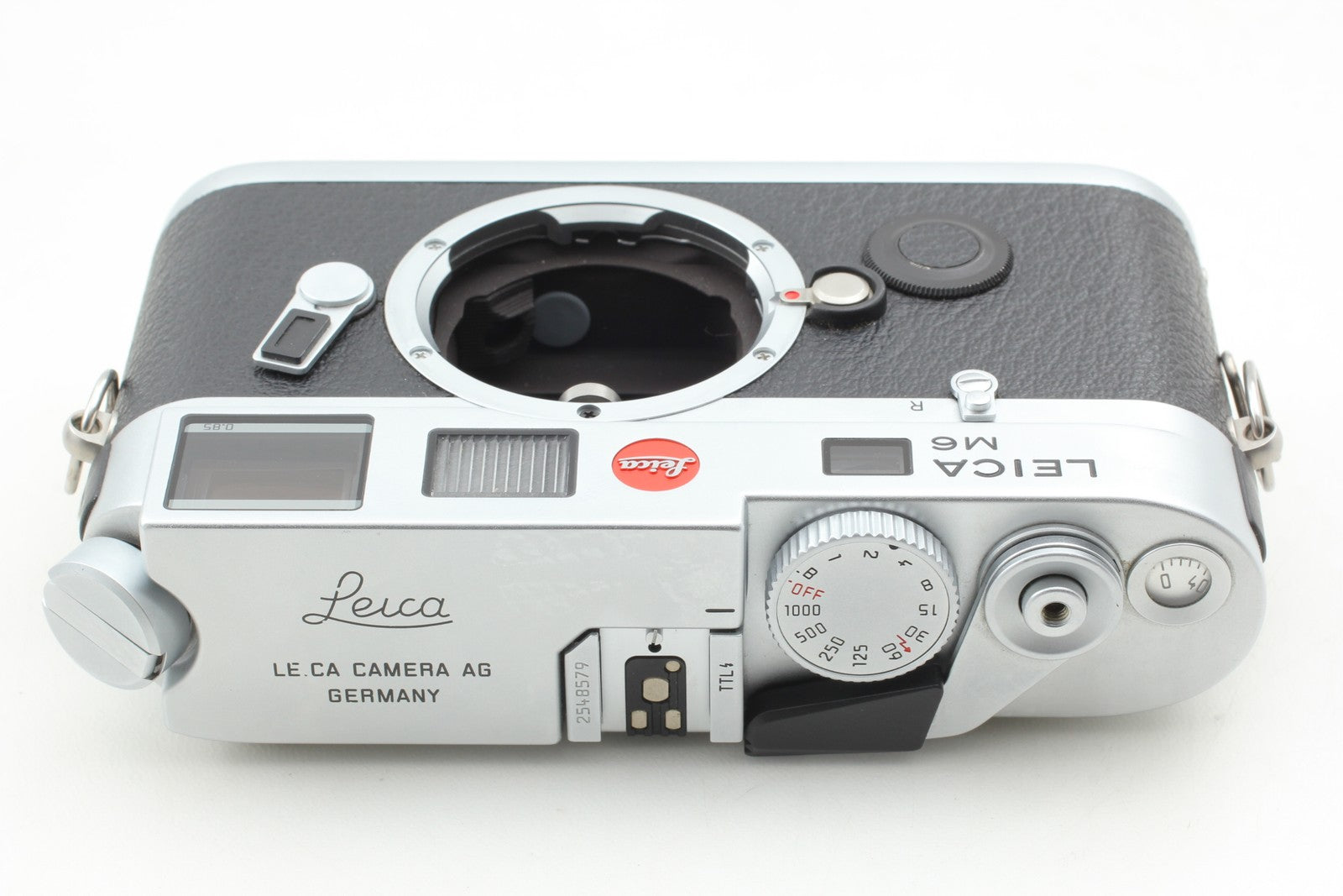 [Top MINT w/Box Strap] Leica M6 0.85 TTL 10466 Chrome 35mm Film Camera JAPAN