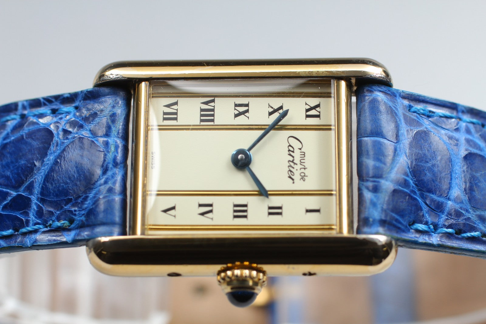 Vintage [Exc+5] Cartier Must de Cartier Tank 5057001 SM 20mm Women's Qz Watch