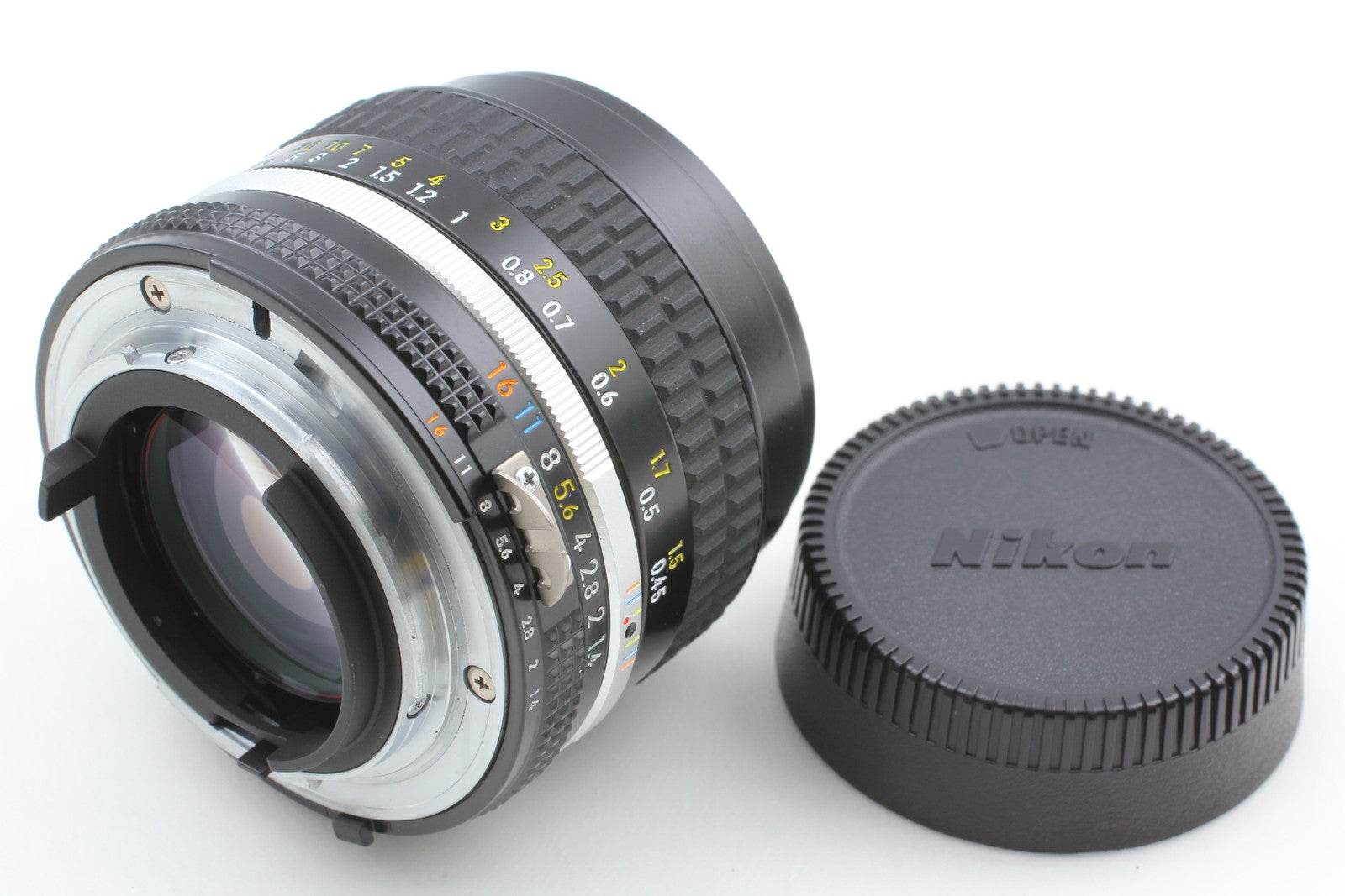 [Top MINT] SIC S/N 558xxxx Nikon Nikkor Ai-s Ais 50mm f1.4 MF Lens for F JAPAN