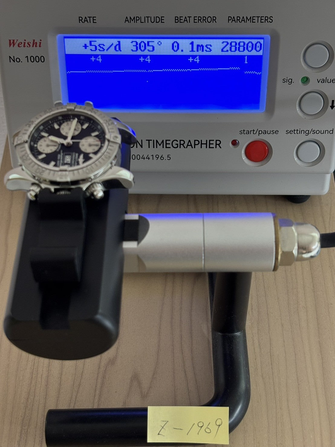 [Polished] BREITLING Superocean Chronograph A13340 Black 41mm AT Men's Watch Box