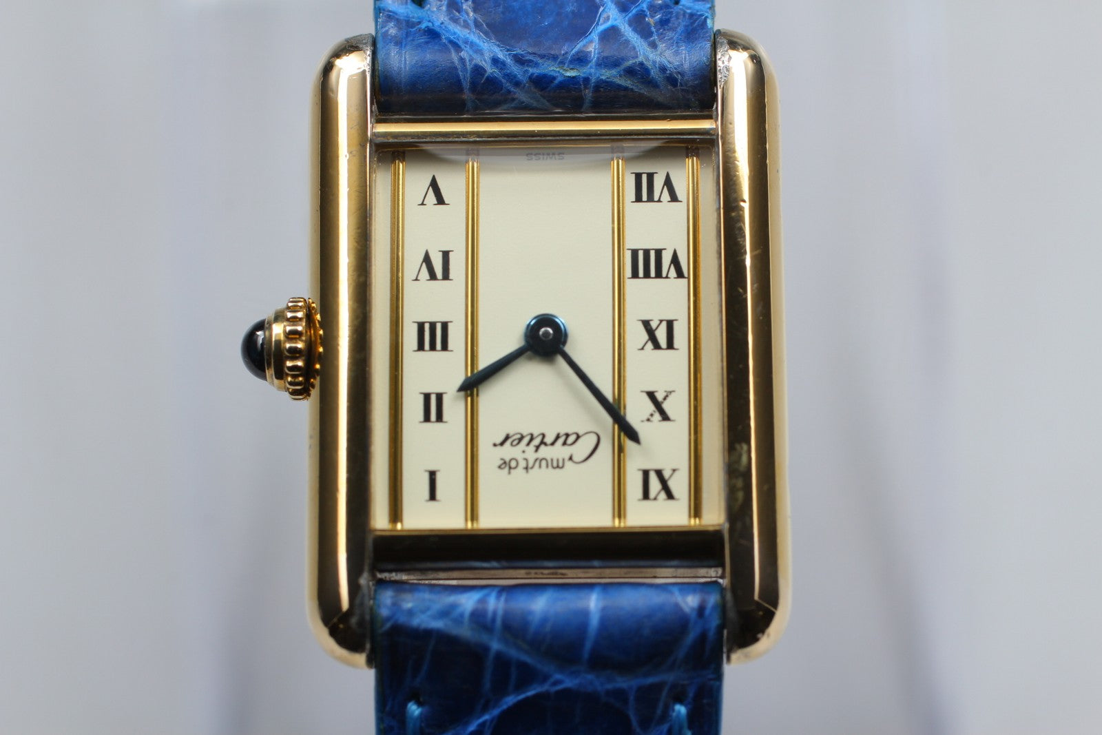 Vintage [Exc+5] Cartier Must de Cartier Tank 5057001 SM 20mm Women's Qz Watch