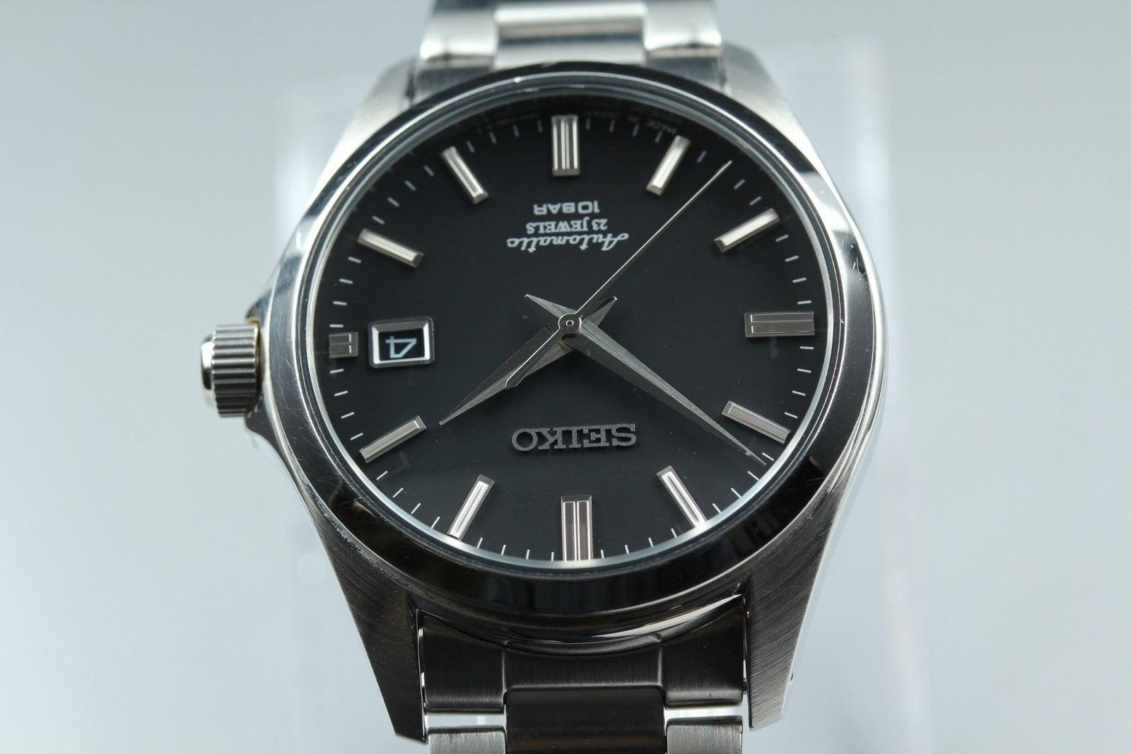 SEIKO Mechanical 4R35-03X0 SZSB012 Automatic Black Men's Watch 39mm JAPAN Box