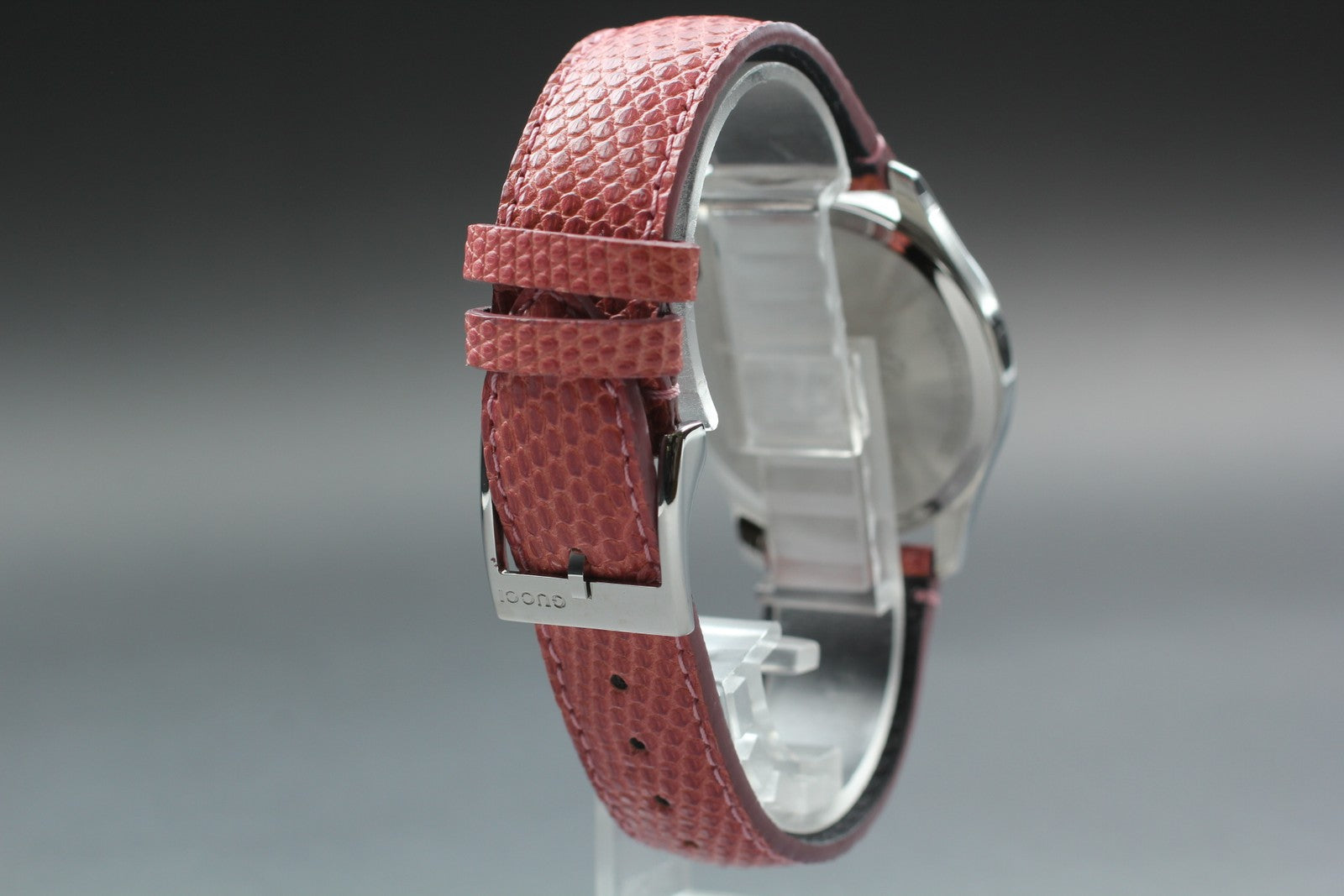 [Exc+5 Box] Gucci G-TIMELESS 126.4 Pink Moon Phase Black Women's Quartz Watch