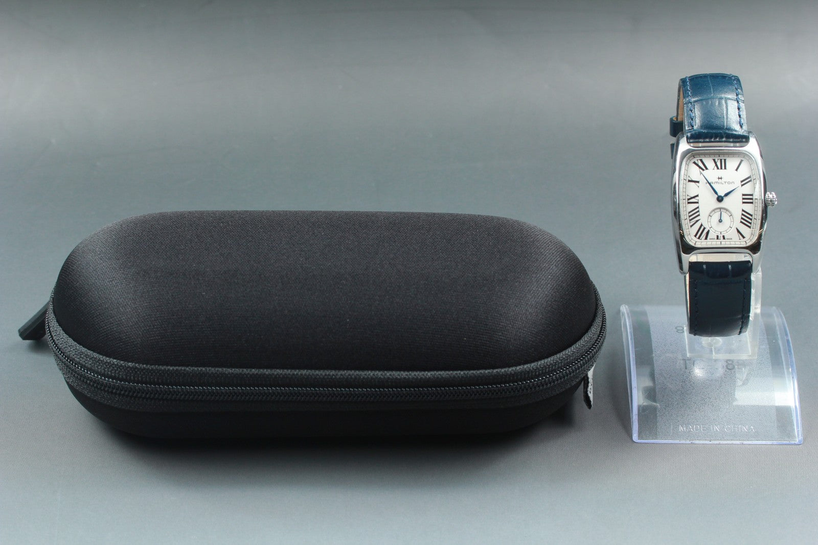 Hamilton American Classic H134210 Quartz White Disl Men's Watch 27mm JAPAN Exc+5