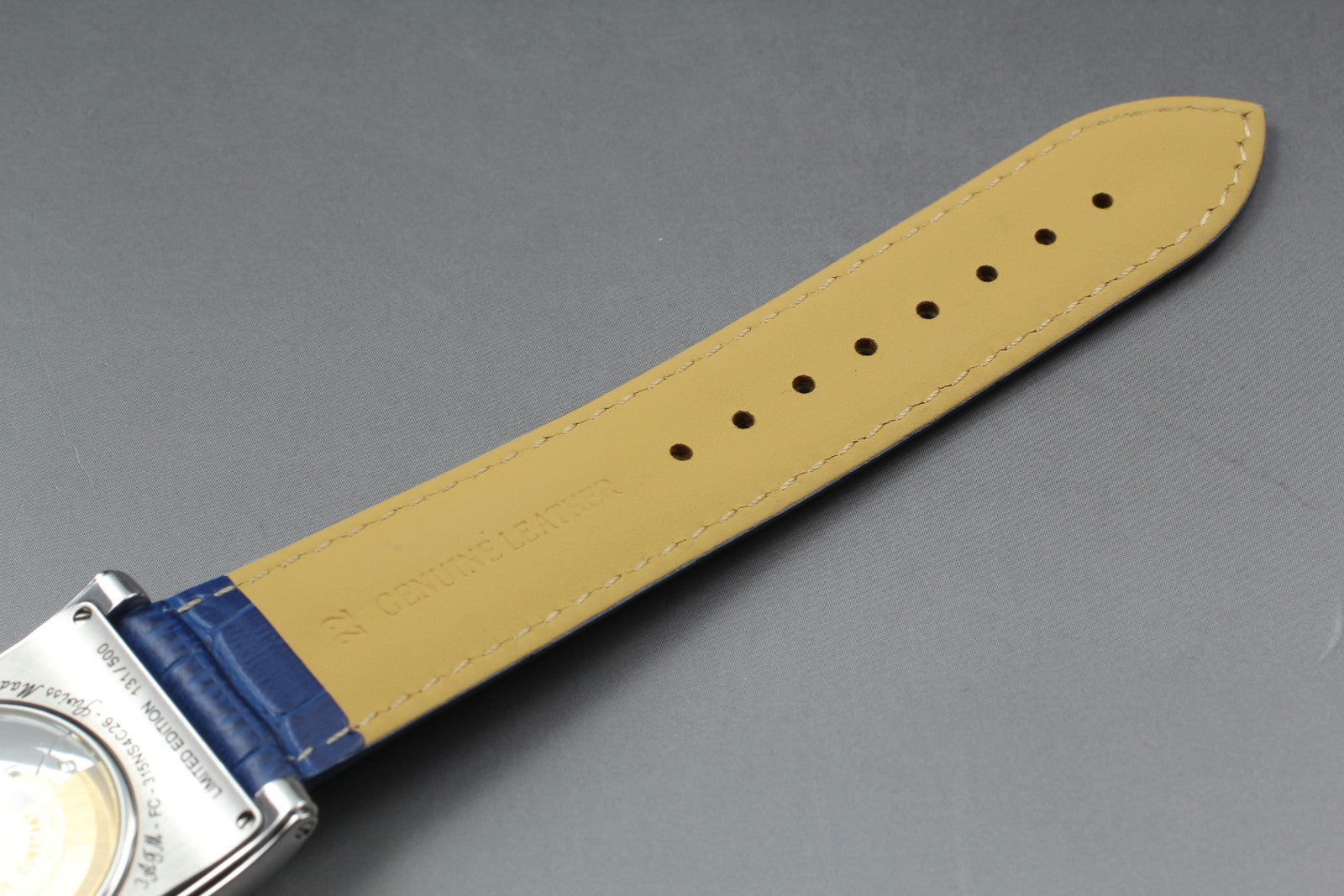 Limited [Exc+5 Box] FREDERIQUE CONSTANT FC-315NS4C26 Blue Automatic Men's Watch