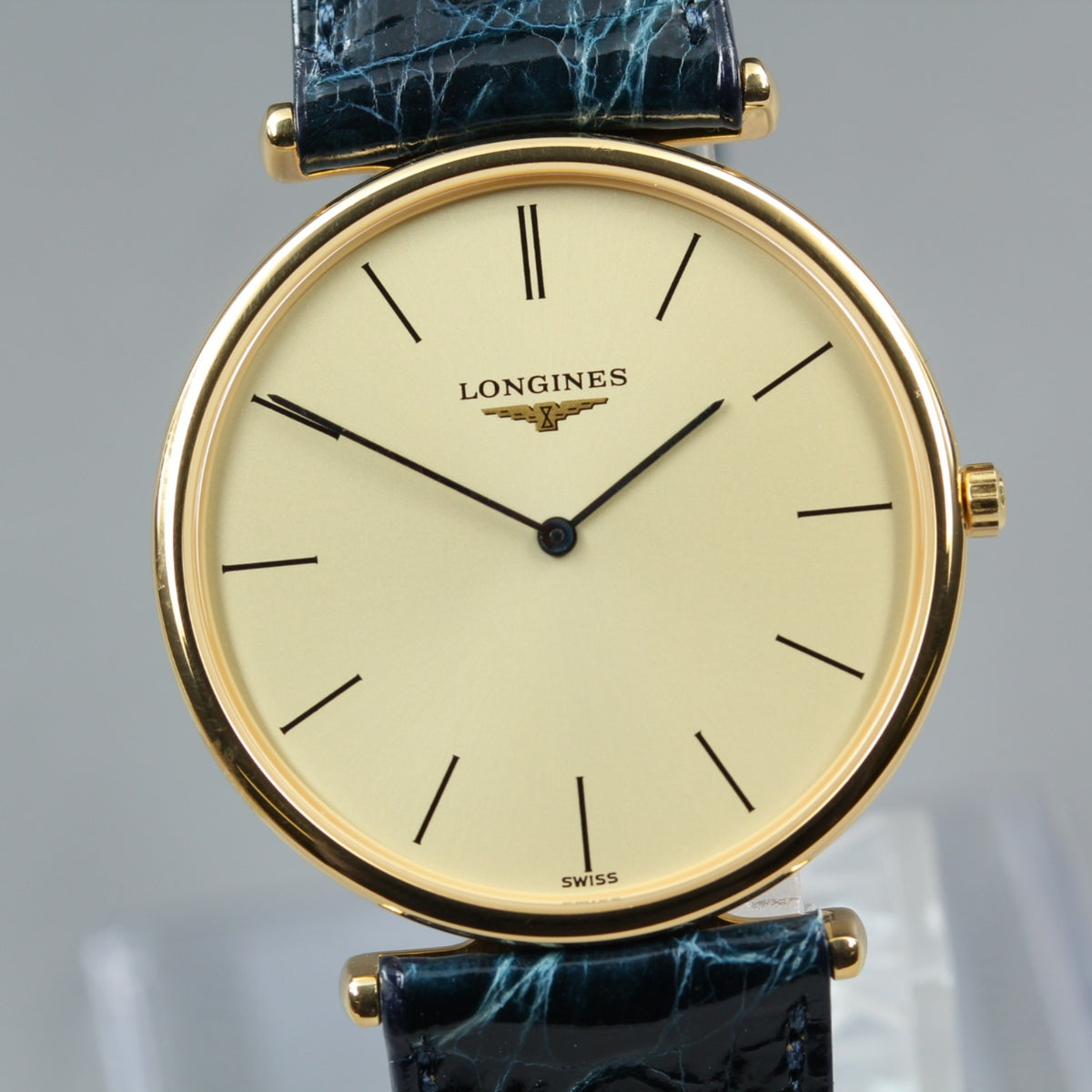 LONGINES La Grande Classique L4.635.2 Quartz Gold Women's Watch 33mm JAPAN Box