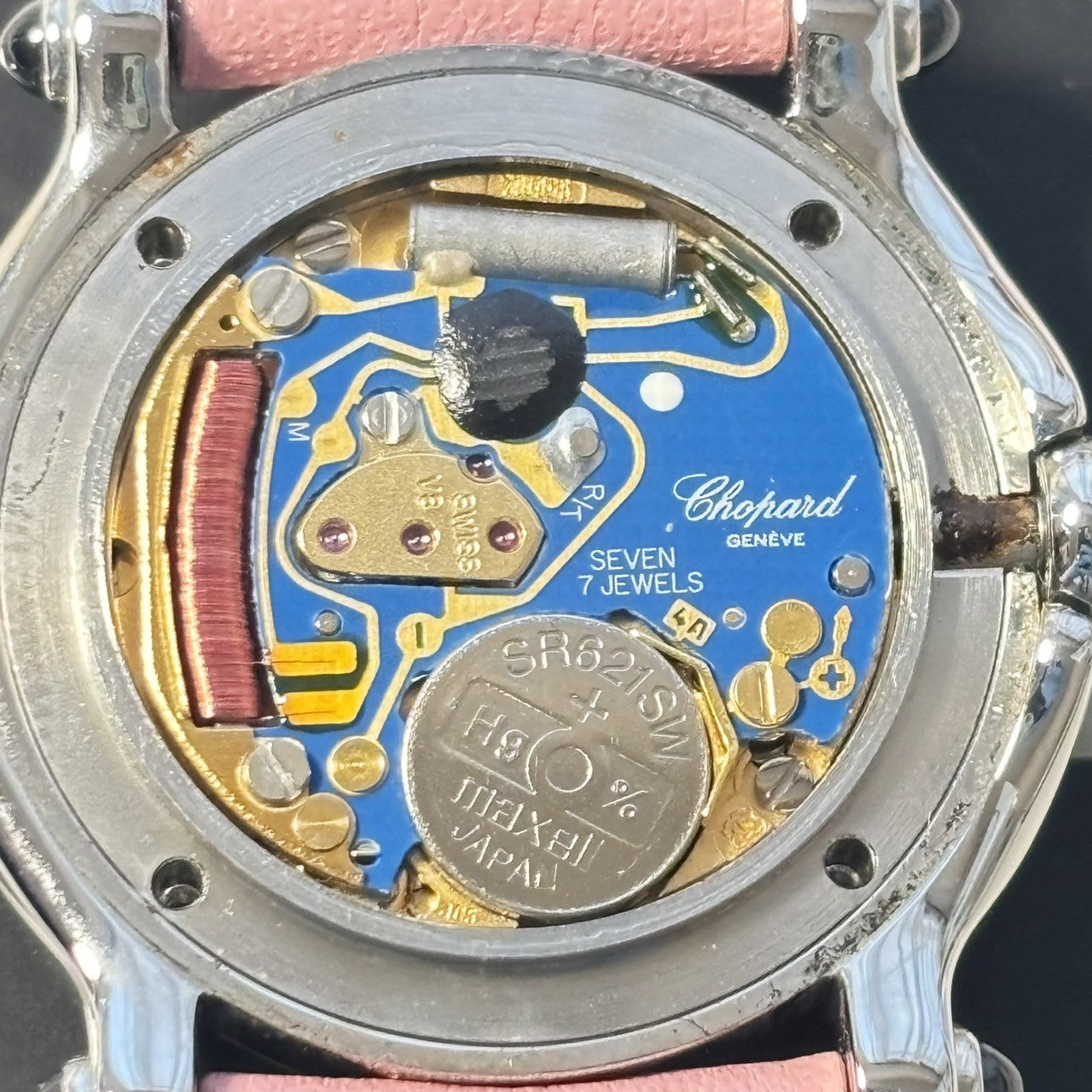 Chopard Happy Sport 27/8245-23 Moon Star Pink Diamond Quartz Women’s Watch [Box]