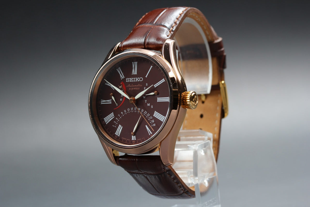 [Limited] SEIKO Presage 6R24-00J0 SARD014 Gold Brown AT Men's Watch JAPAN BOX