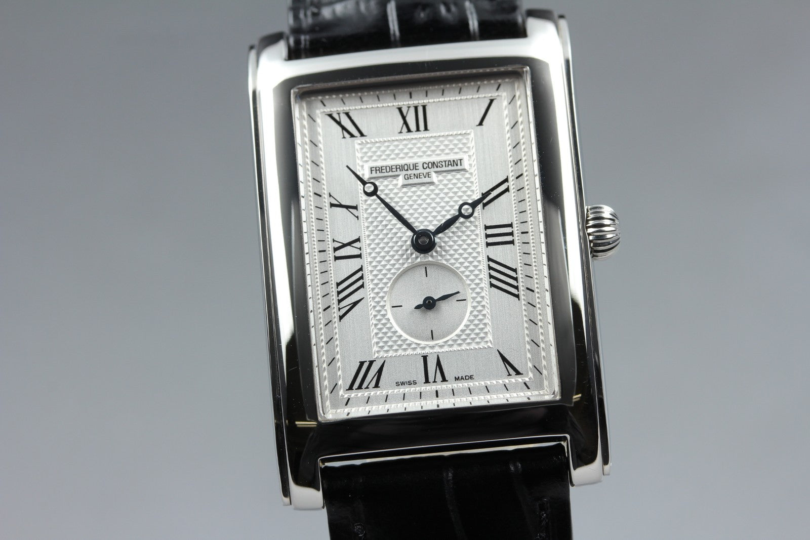 Frederique Constant FC-200/235XC25/6 26mm Silver Black Men's Quartz Watch [Box]
