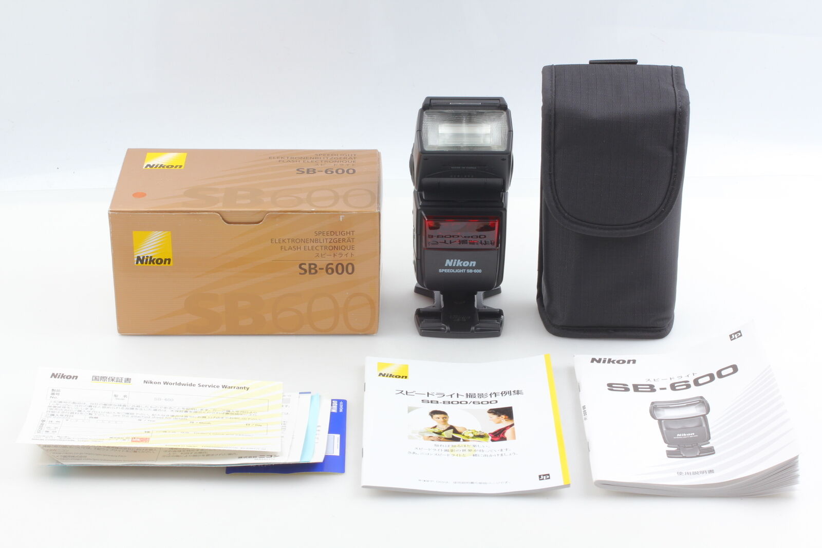 NOS [Boxed Top MINT] Nikon Speedlight SB-600 Shoe Mount Flash From JAPAN