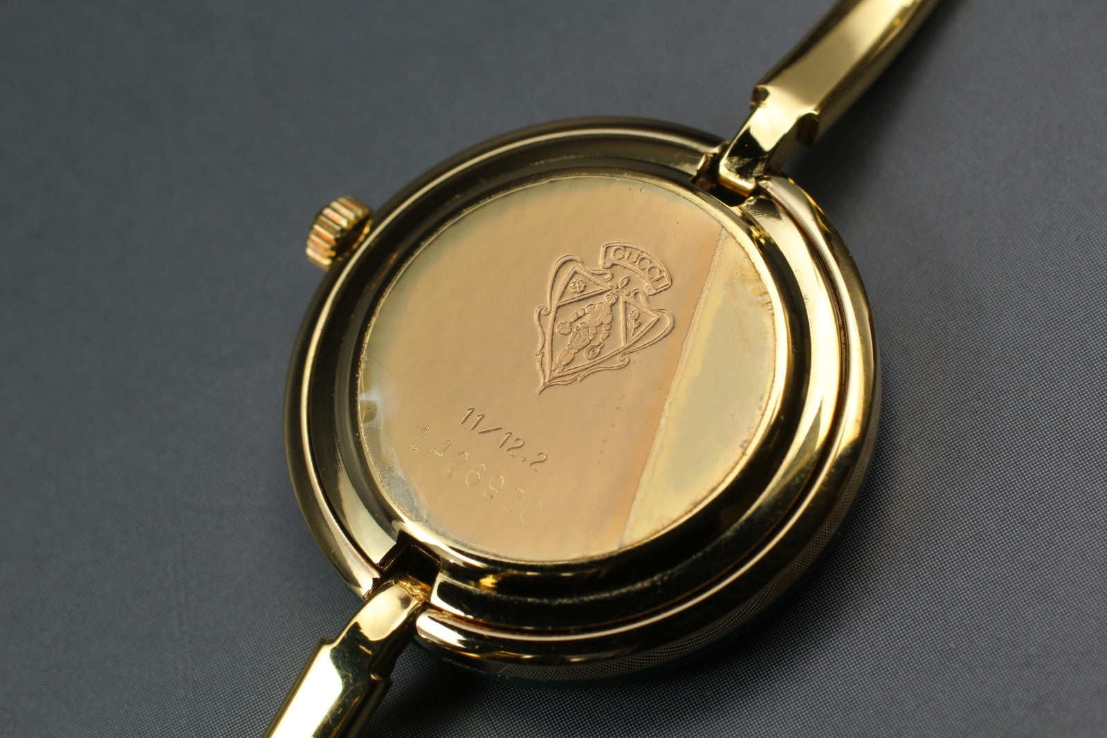 New Batt Vintage GUCCI change bezel 11/12.2 Quartz Women's Watch 25mm JAPAN Box