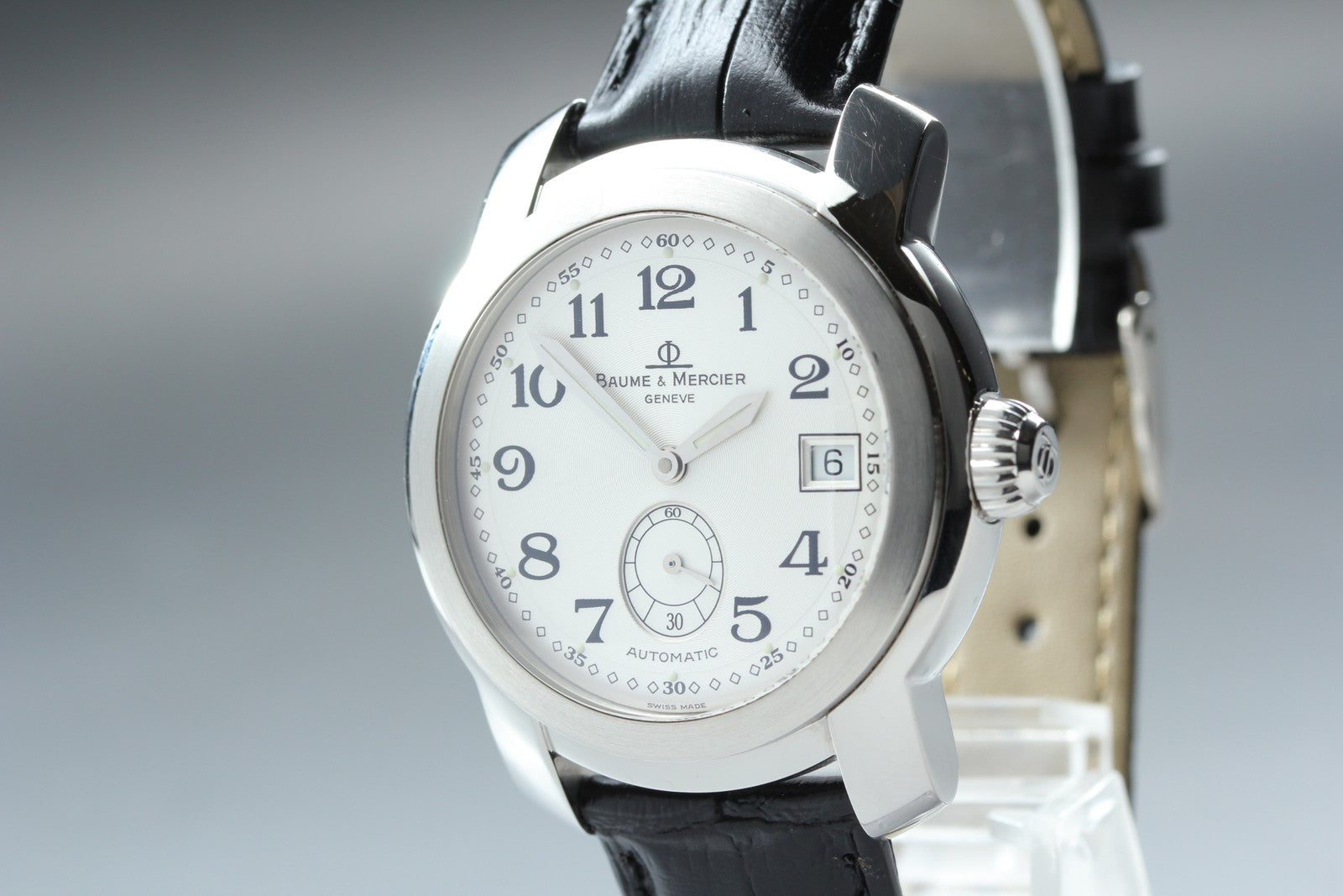 BAUME＆MERCIER Capeland MV045221 Automatic White Men's Watch 38mm JAPAN Box