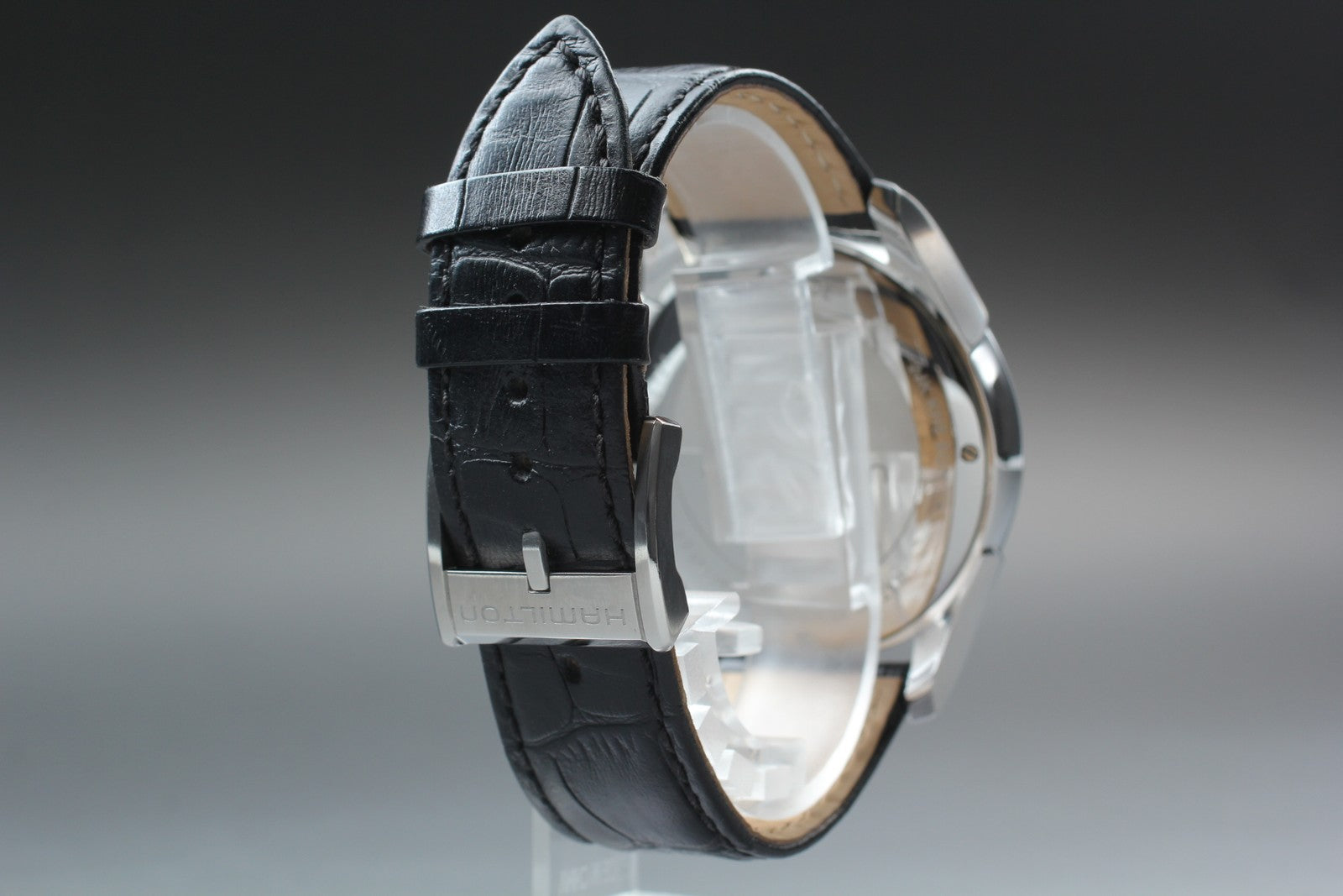 New Batt Hamilton Jazzmaster H326121 Quartz Blue Men's Watch 41mm JAPAN Exc+5