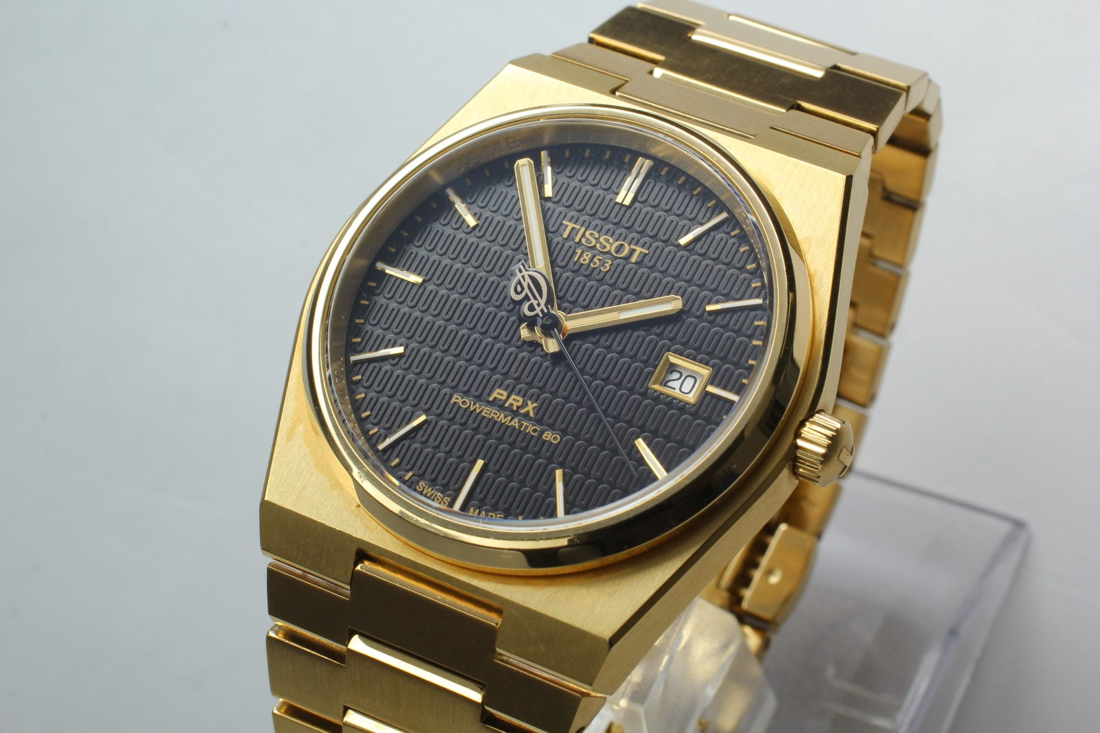 TISSOT Tissot PRX T137407T ADL Black Dial Automatic Men's Watch From JAPAN Exc+5