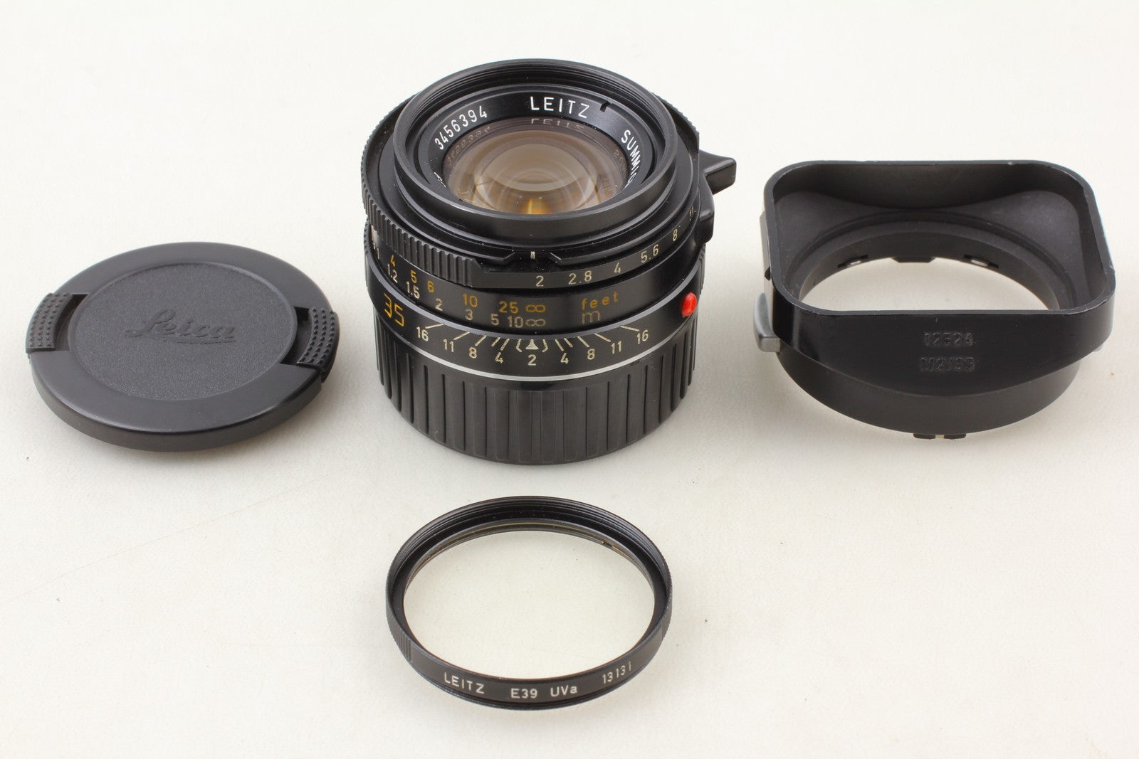 [MINT w/Hood] Leica Leitz Summicron-M 35mm f2 V4 King of Bokeh Lens E39 JAPAN