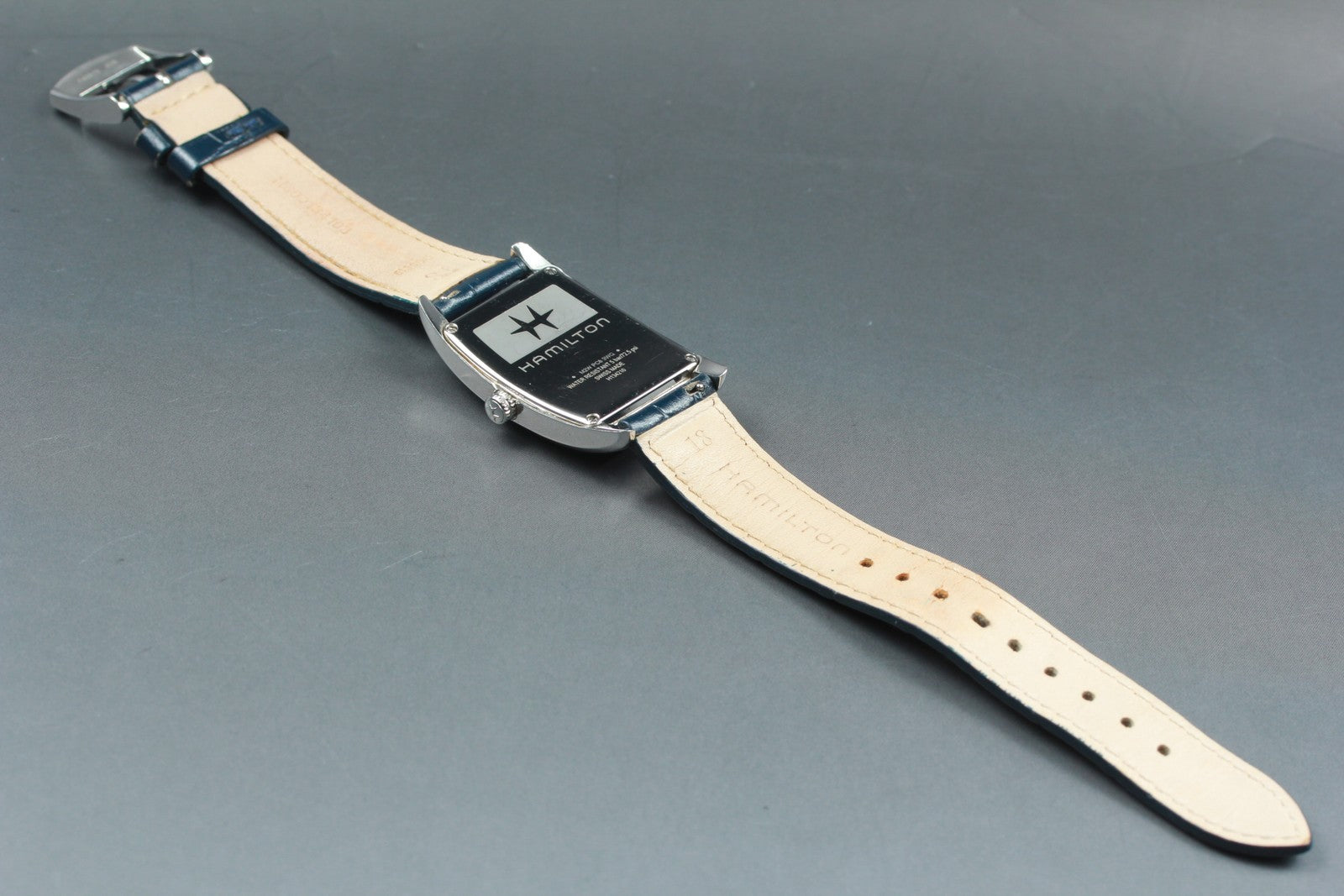 Hamilton American Classic H134210 Quartz White Disl Men's Watch 27mm JAPAN Exc+5