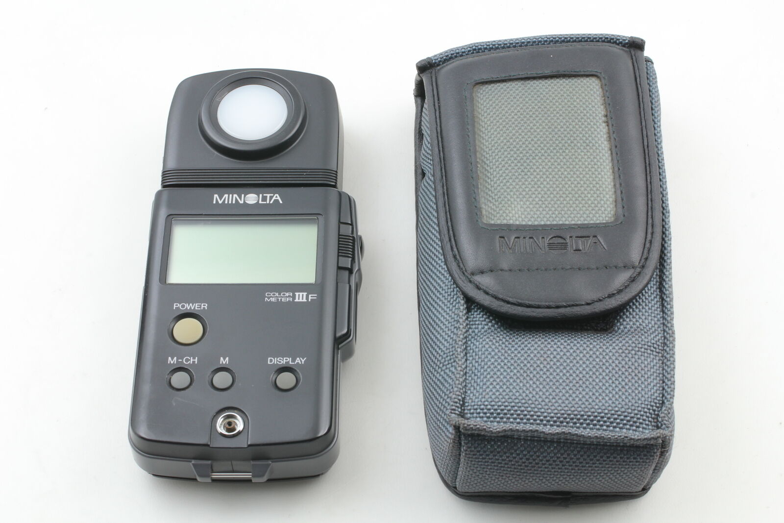 [Exc+5 w/ Case] Minolta Color Meter IIIF III F Digital Light Meter From JAPAN