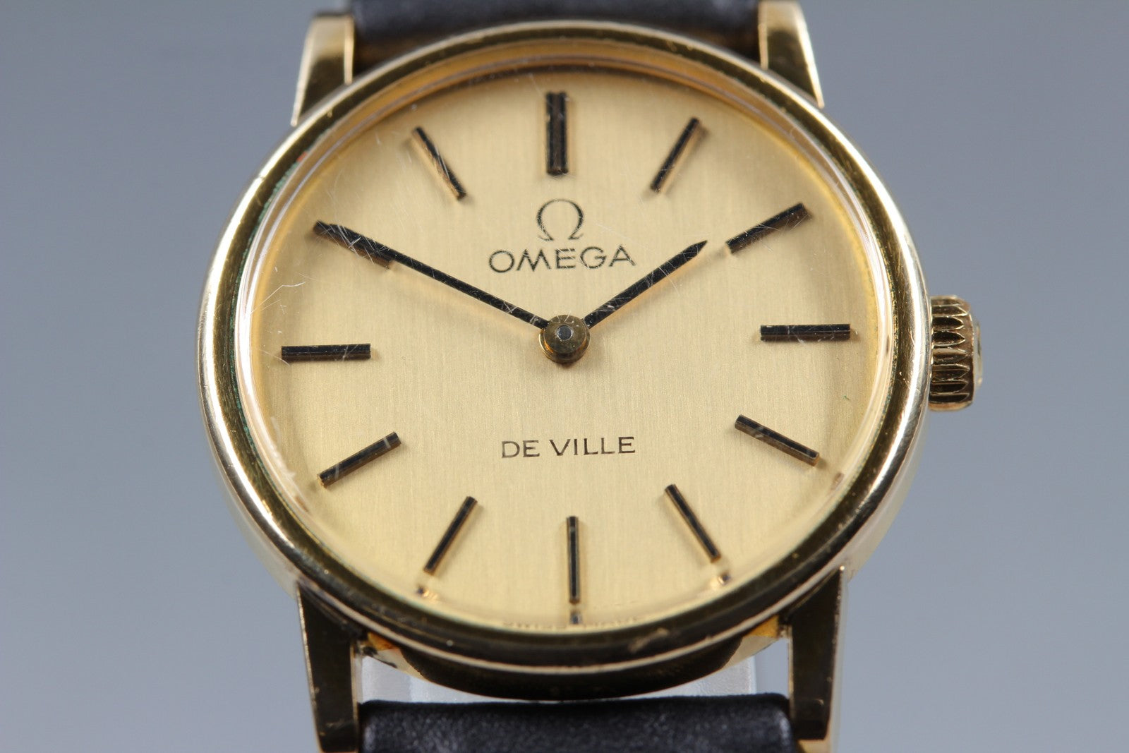 Overhauled[Exc+5] OMEGA De Ville Cal.625 511.0532 24mm Gold Manual Women's Watch