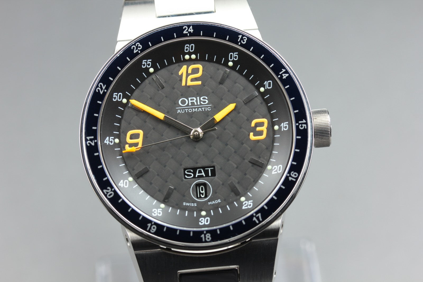 ORIS Williams F1 Team 7595 Date Black Dial Automatic Day/Date Men's Watch [Box]