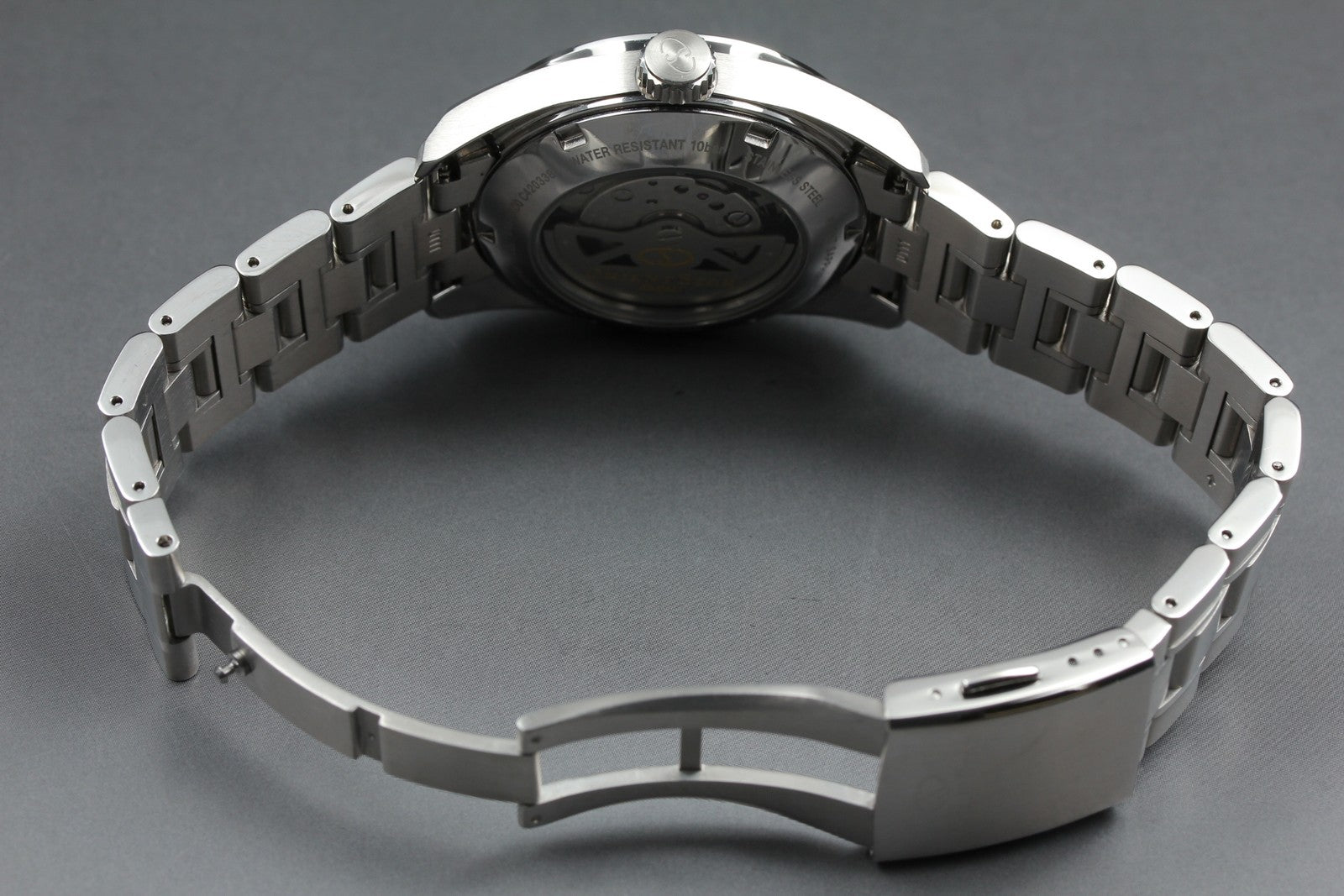 N MINT*Box Orient Star F6N4-UAD0 Power Reserve White Automatic Men's 38mm JAPAN