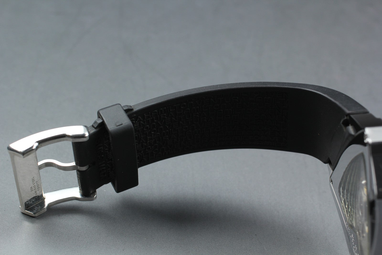 [Exc+5] HAMILTON Ventura XXL H246551 Black 45mm Automatic Men's Watch From JAPAN