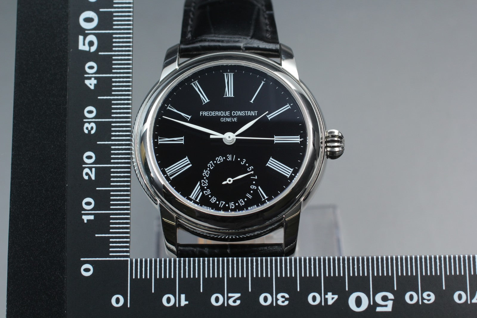 [Near MINT-] FREDERIQUE CONSTANT Classic Manufacture FC-710X4H4/5/6 Men's Watch
