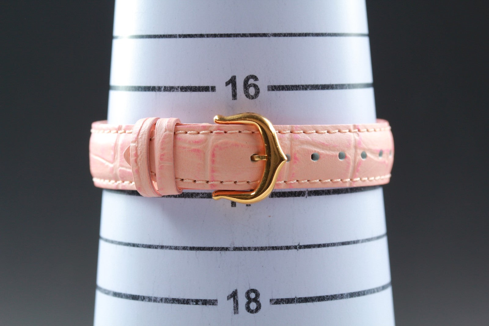 Vintage [Exc+5] Cartier Must Colisee Vermeil 590002 Gold Pink Women's Qz Watch