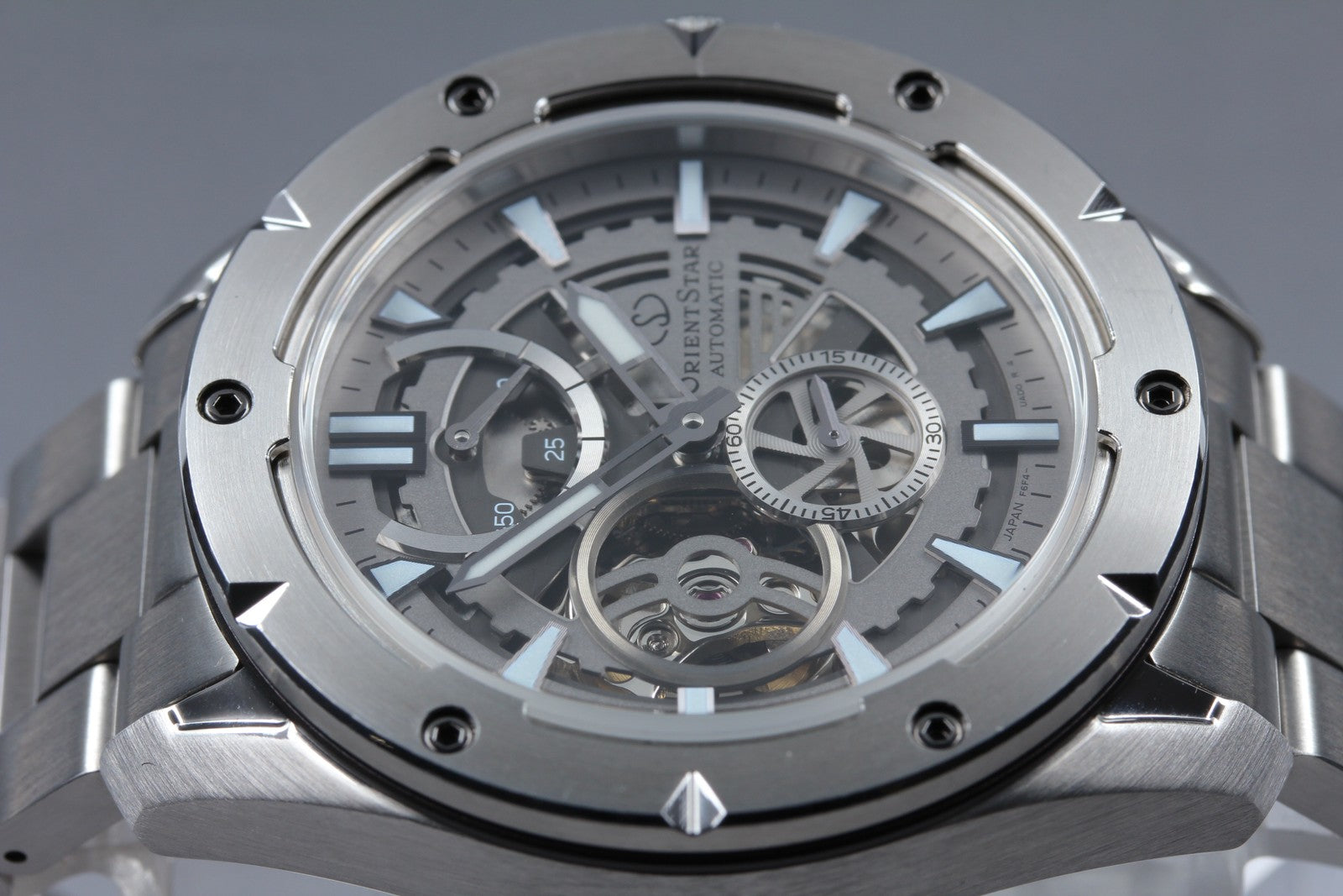 [Near MINT] Orient Star Avant-Garde Skeleton F6F4-UAF0 RK-AV0A02S AT Men's Watch