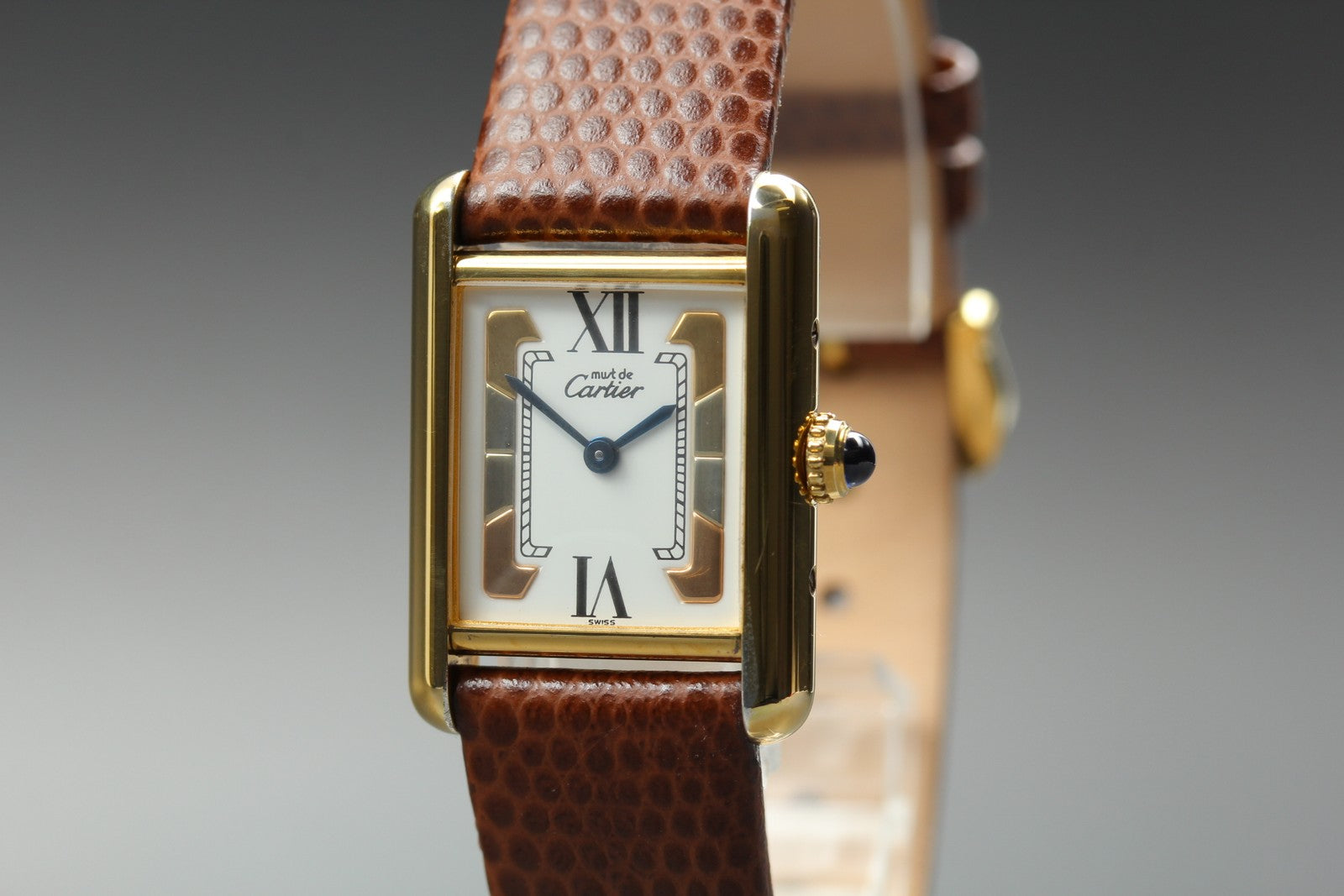 Vintage[Exc+5 Box] Cartier Must de Cartier Tank 5057001 SM 20mm Women's Qz Watch