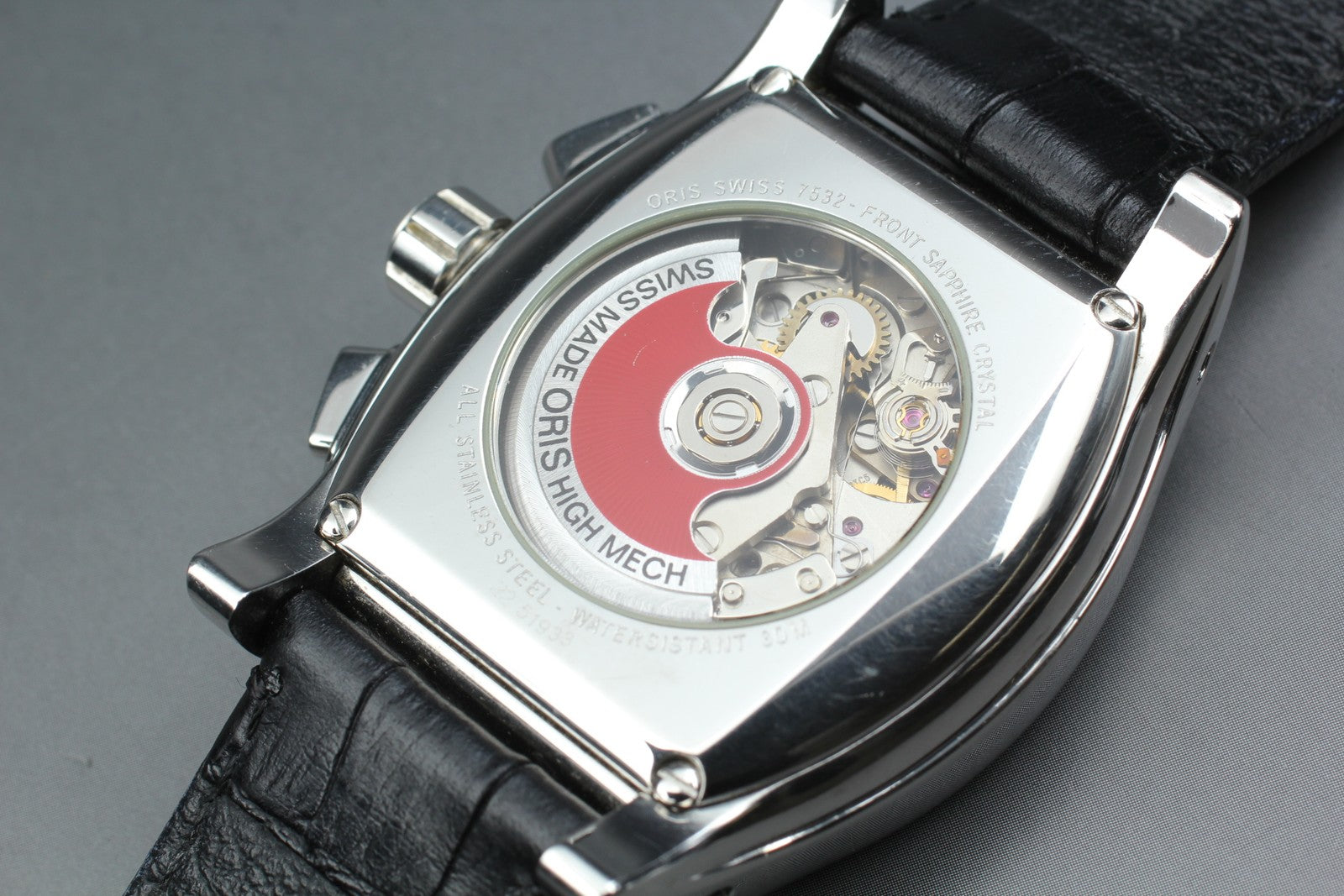 ORIS Miles 7532 Automatic Chronograph Day/Date White Dial Men's Watch 41mm JAPAN