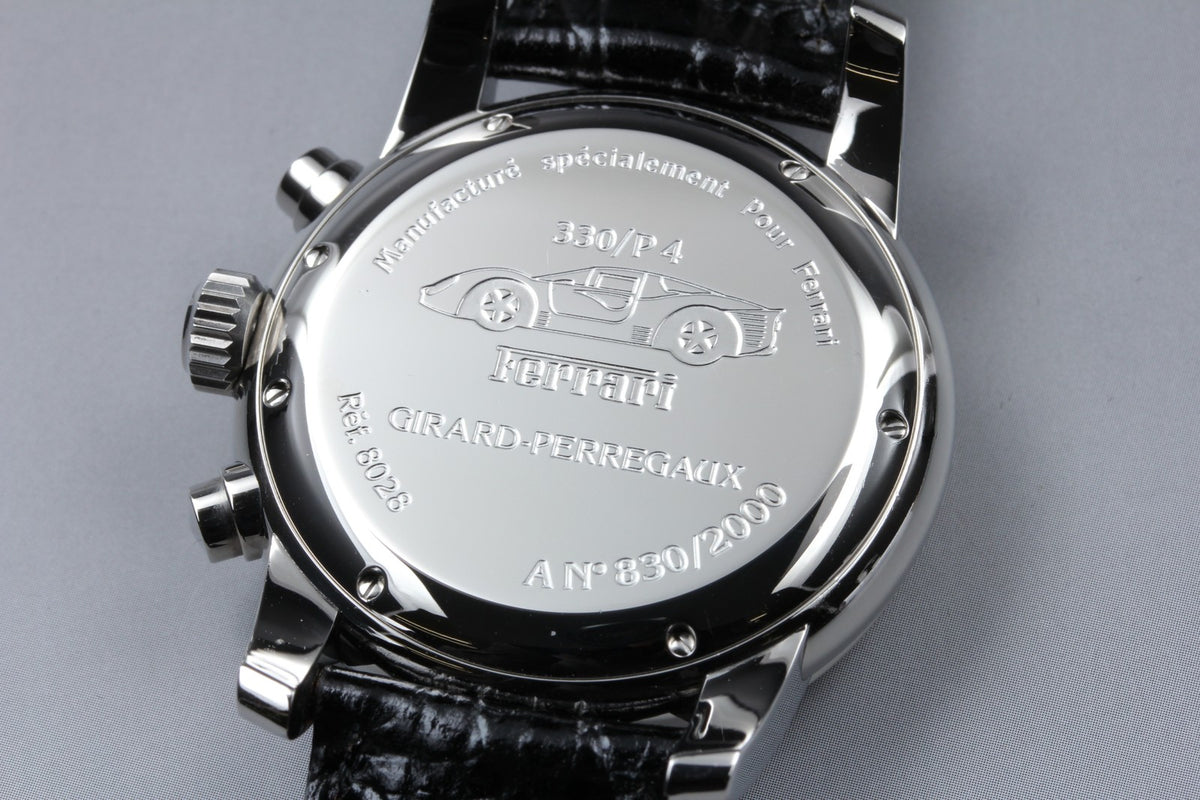 [Limited] GIRARD PERREGAUX Ferrari 330/P4 8028 Chronograph Automatic Men's Watch