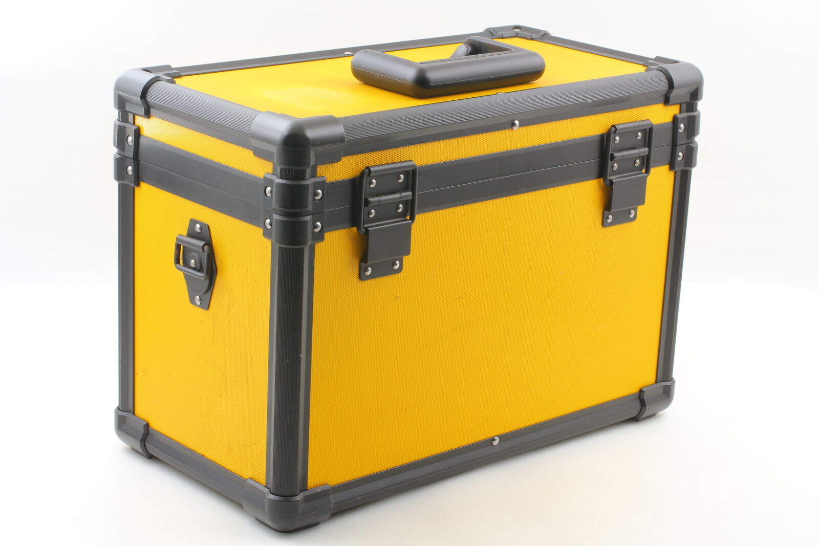 [Exc+5] Rare Nikon Vintage Yellow Hard Aluminum Camera Trunk Case From JAPAN