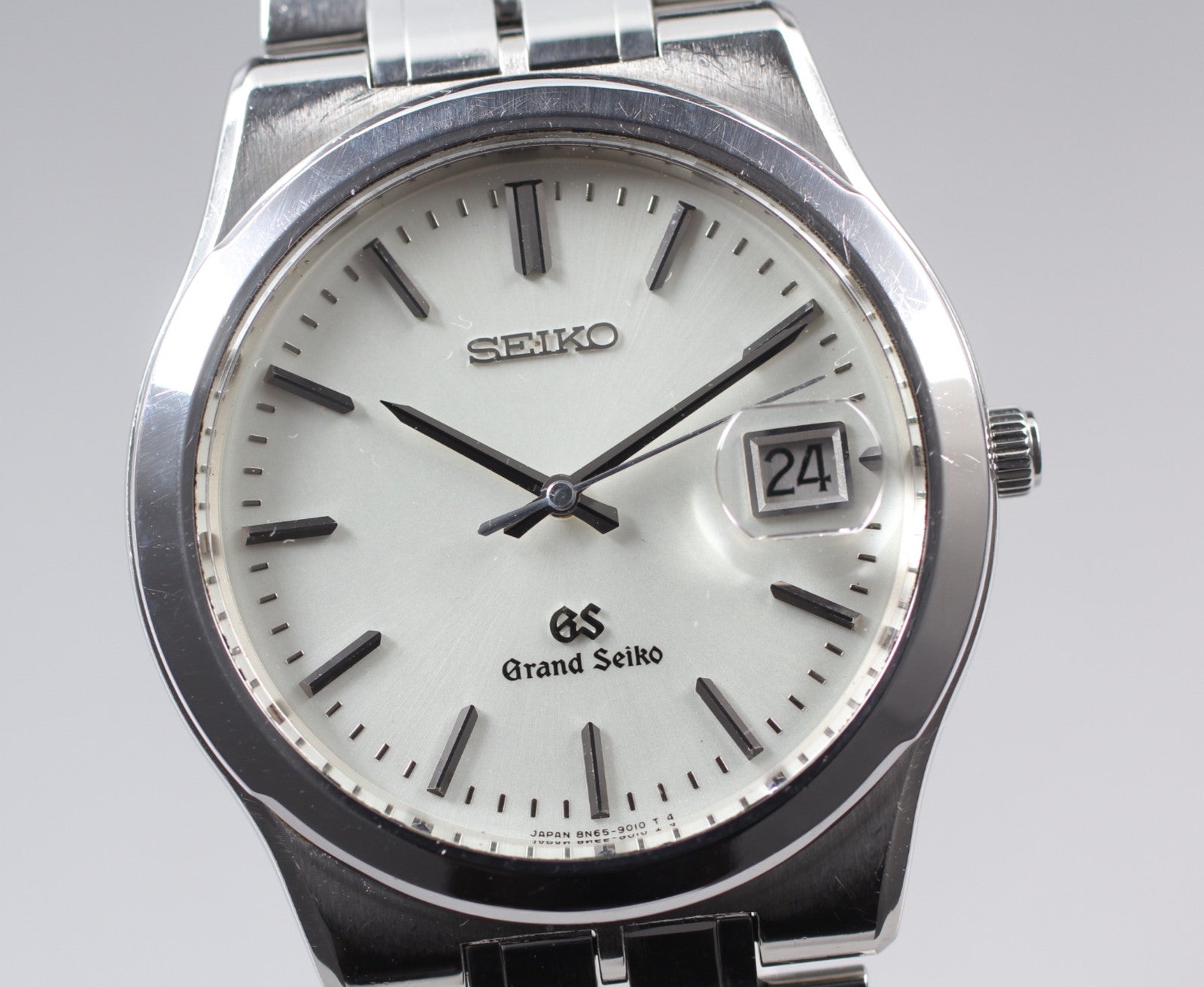 [Exc+5] SEIKO Grand Seiko GS 8N65-9010 SBGG007 Men's Quartz Watch From JAPAN