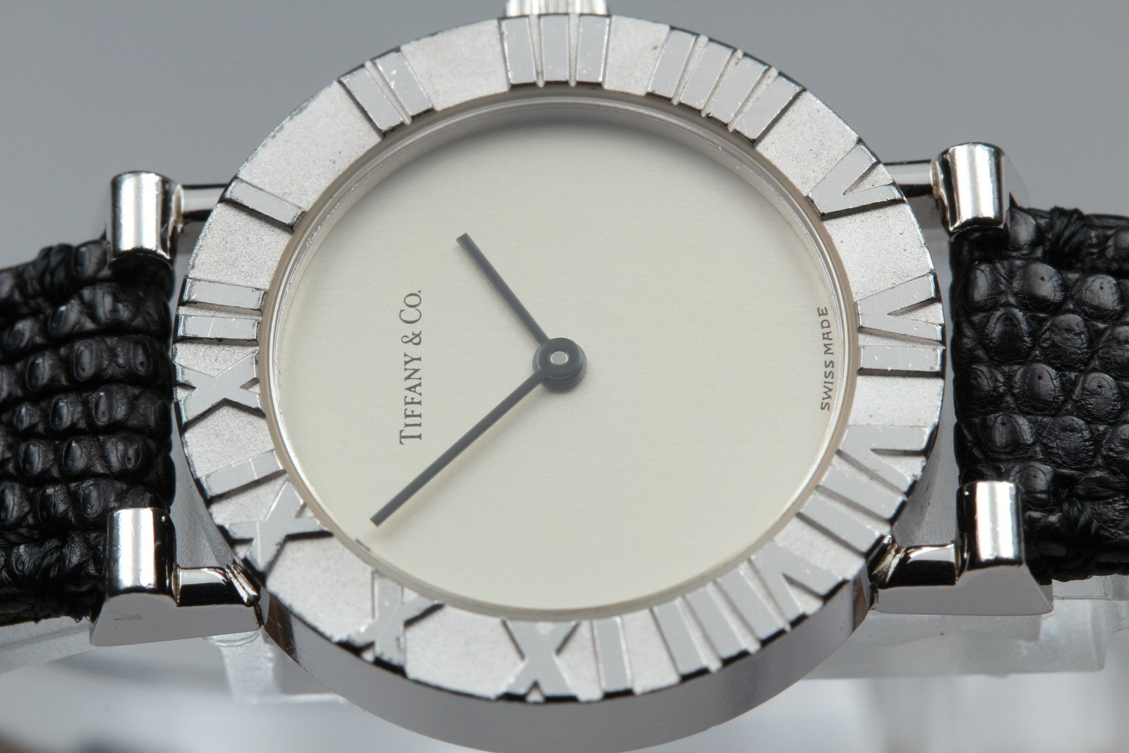 Tiffany & Co Atlas L0640 Sterling Silver 925 24mm Woman's Quartz Watch [Box]