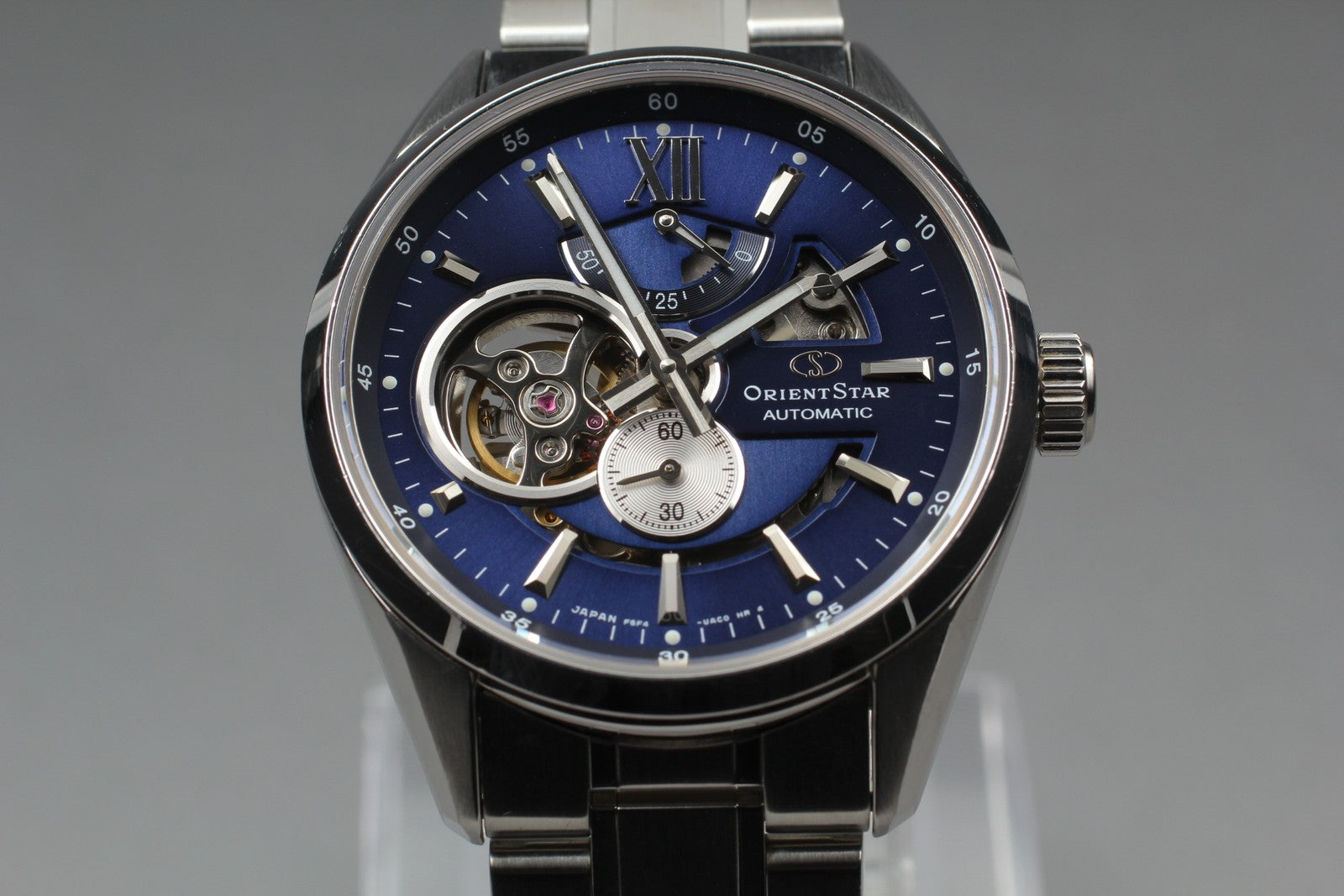 Exc+5*Box ORIENT Star contemporary F6F4-UAB0 Modern Skeleton Automatic Men's JP