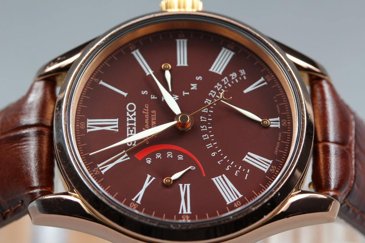 [Limited] SEIKO Presage 6R24-00J0 SARD014 Gold Brown AT Men's Watch JAPAN BOX