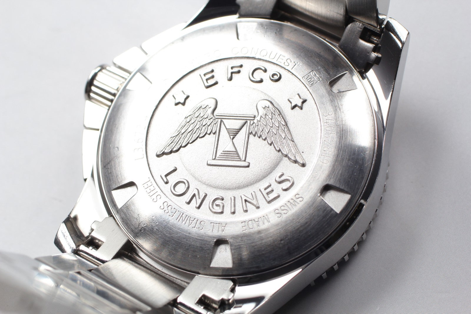 LONGINES HydroConquest L3.672.4 Silver 40mm Quartz Chronograph Men's Watch