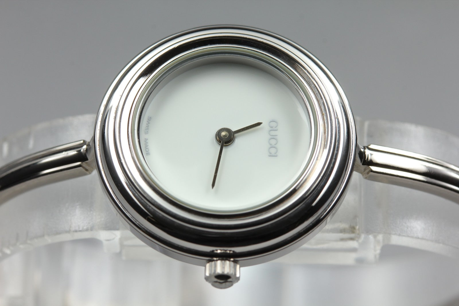 [Overhauled] Gucci Change Bezel 11/12.2 12 Colors Silver Women's Qz Watch Box