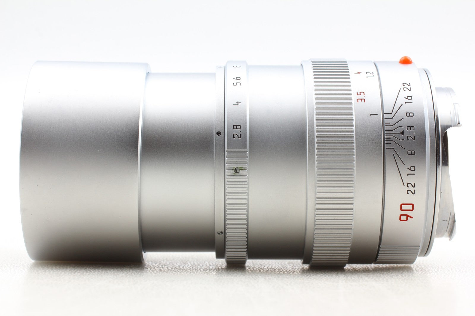 [MINT] Leica Elmarit M 90mm f2.8 E46 Chrome 2nd Lens From JAPAN
