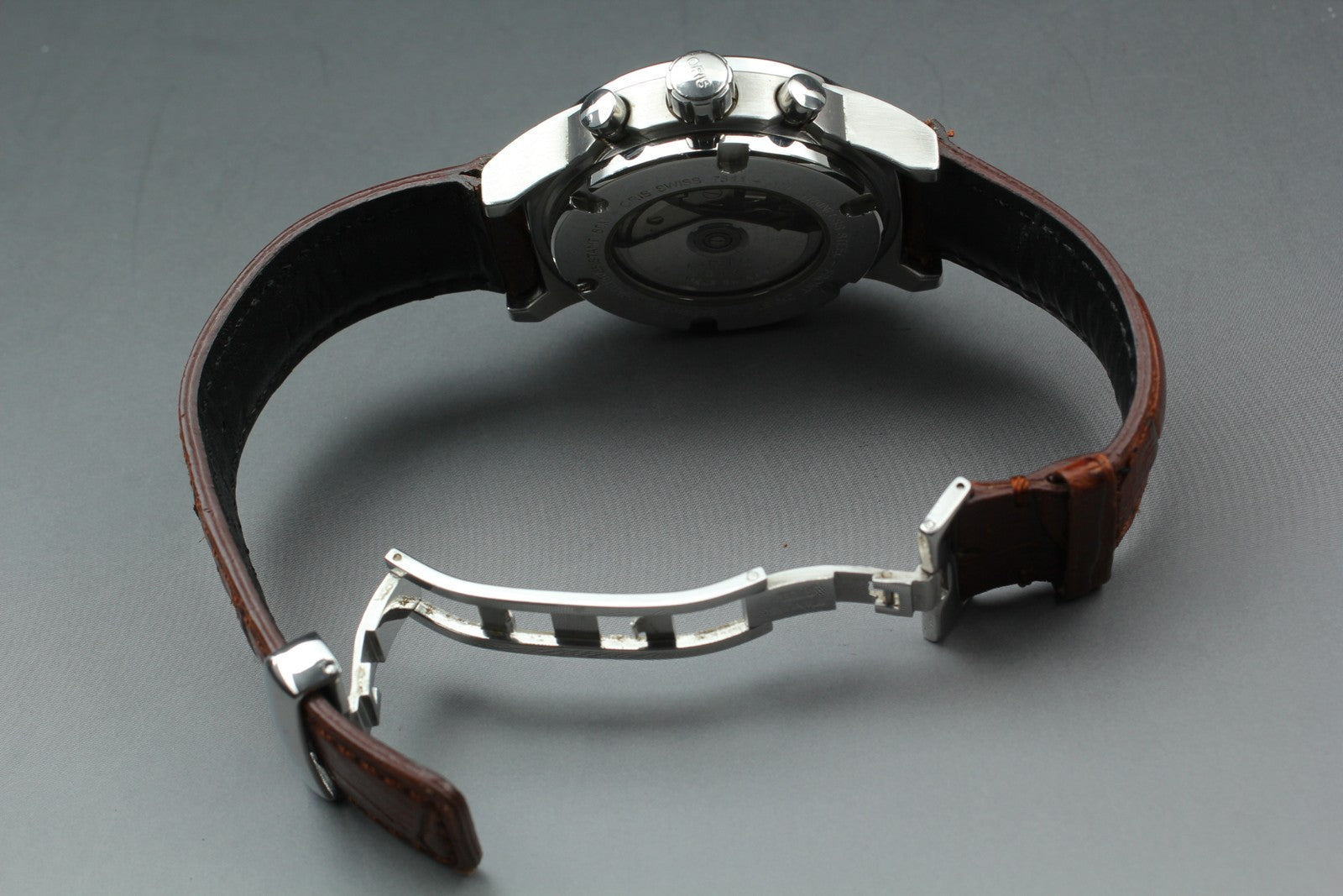 Vintage[Exc+5] ORIS Big Crown 7511 Automatic Men's Watch Chronograph 42mm  JAPAN