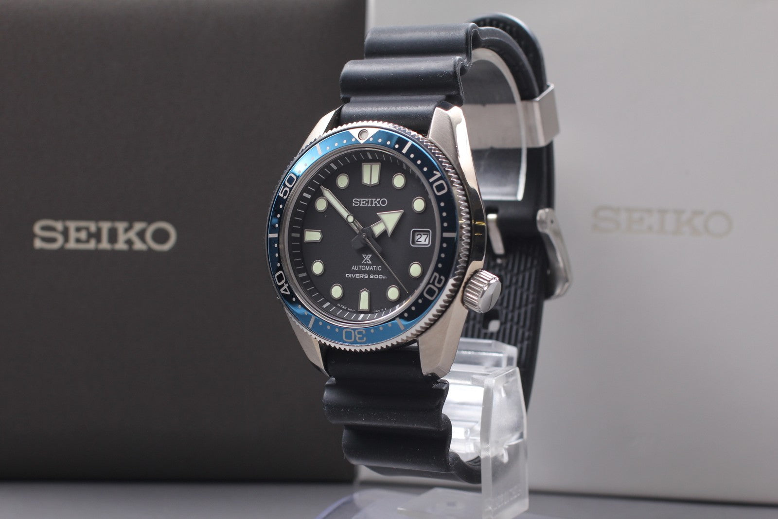[Near MINT Box] SEIKO Prospex 6R15-04G0 SBDC063 Blue Automatic Men's Watch JAPAN