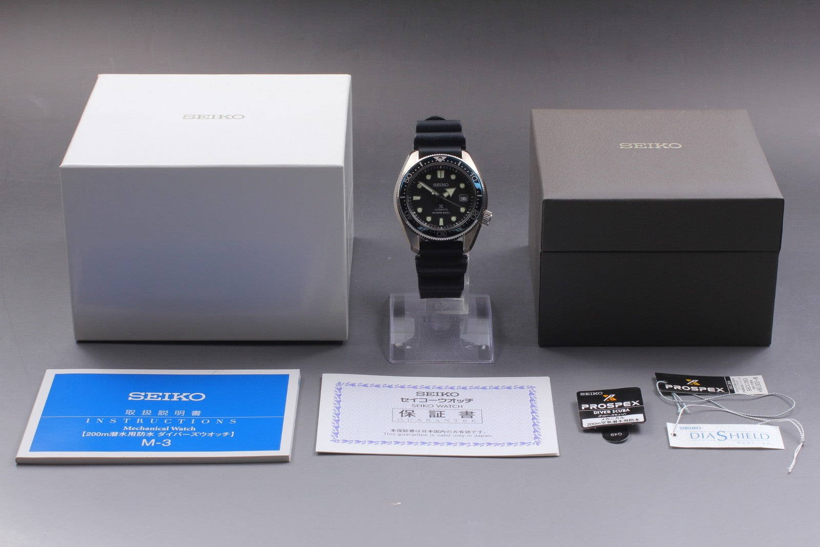 [Near MINT Box] SEIKO Prospex 6R15-04G0 SBDC063 Blue Automatic Men's Watch JAPAN