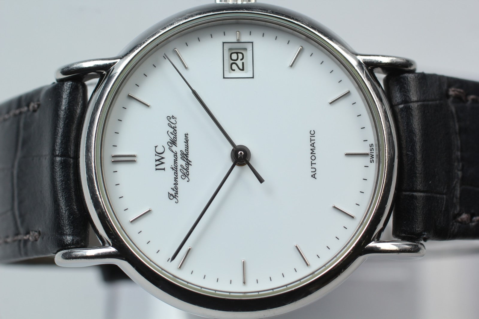 [Overhauled] IWC Portofino 3513 Cal.37521 33mm Automatic White Dial Men's Watch