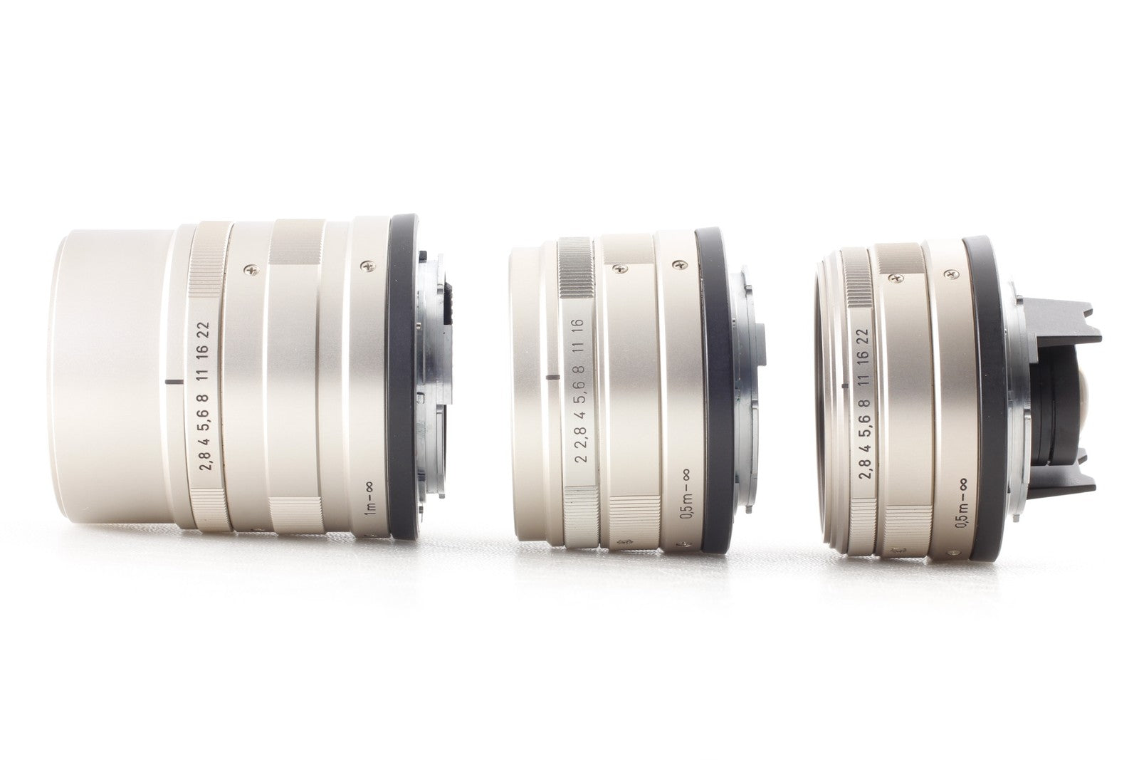 Cla'd [N MINT+++] 3 Lens TLA140 Contax G2 G2D Film Camera + 28mm 45mm 90mm JAPAN