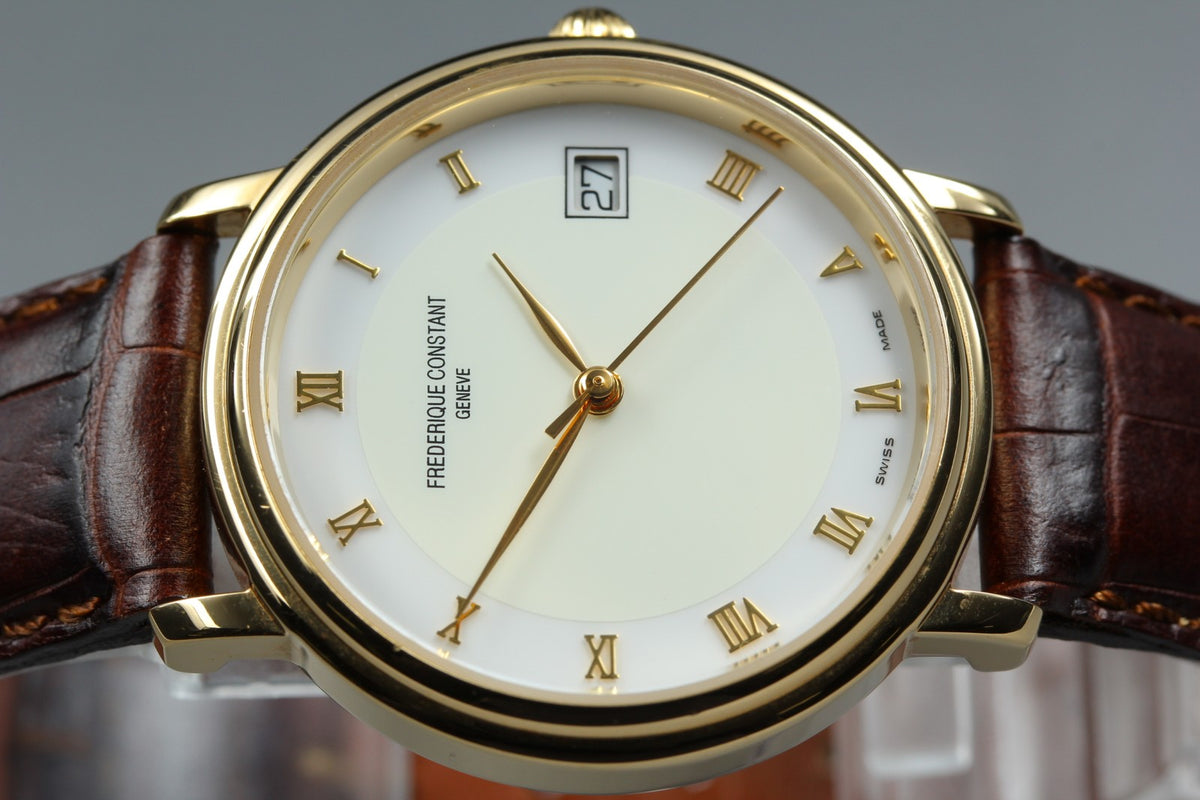 FREDERIQUE CONSTANT Classics FC300/310X35/36 Automatic Men's Watch 35mm JAPAN