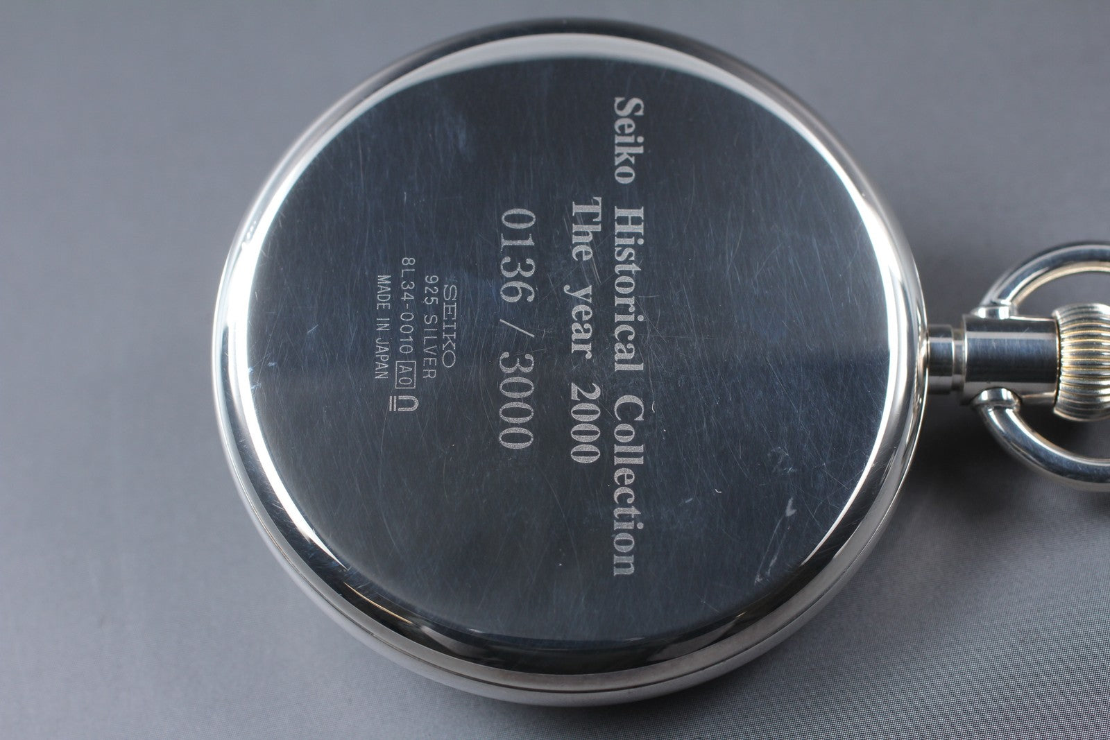 Limited [Exc+5] SEIKO Railroad Watch 8L34-0010 SCVR001 0136/3000 Hand Winding